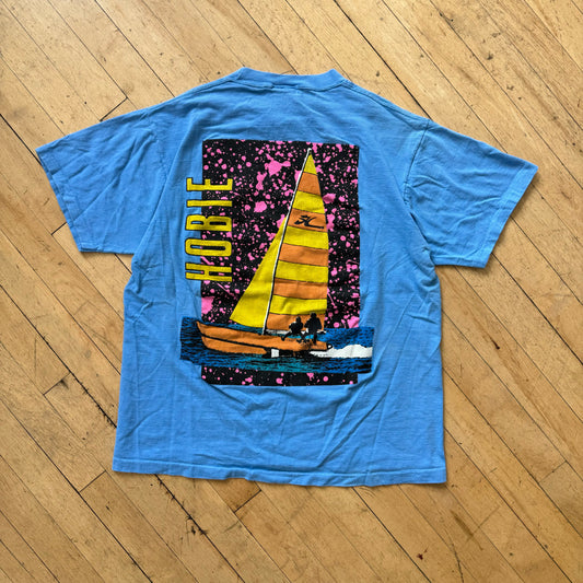 Vintage 80s Hobie Surf T-shirt Sz M