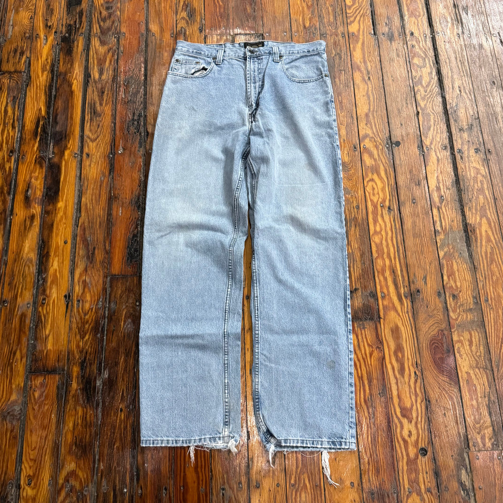 Y2K AXIST Light Wash Denim Jeans Sz 36x34