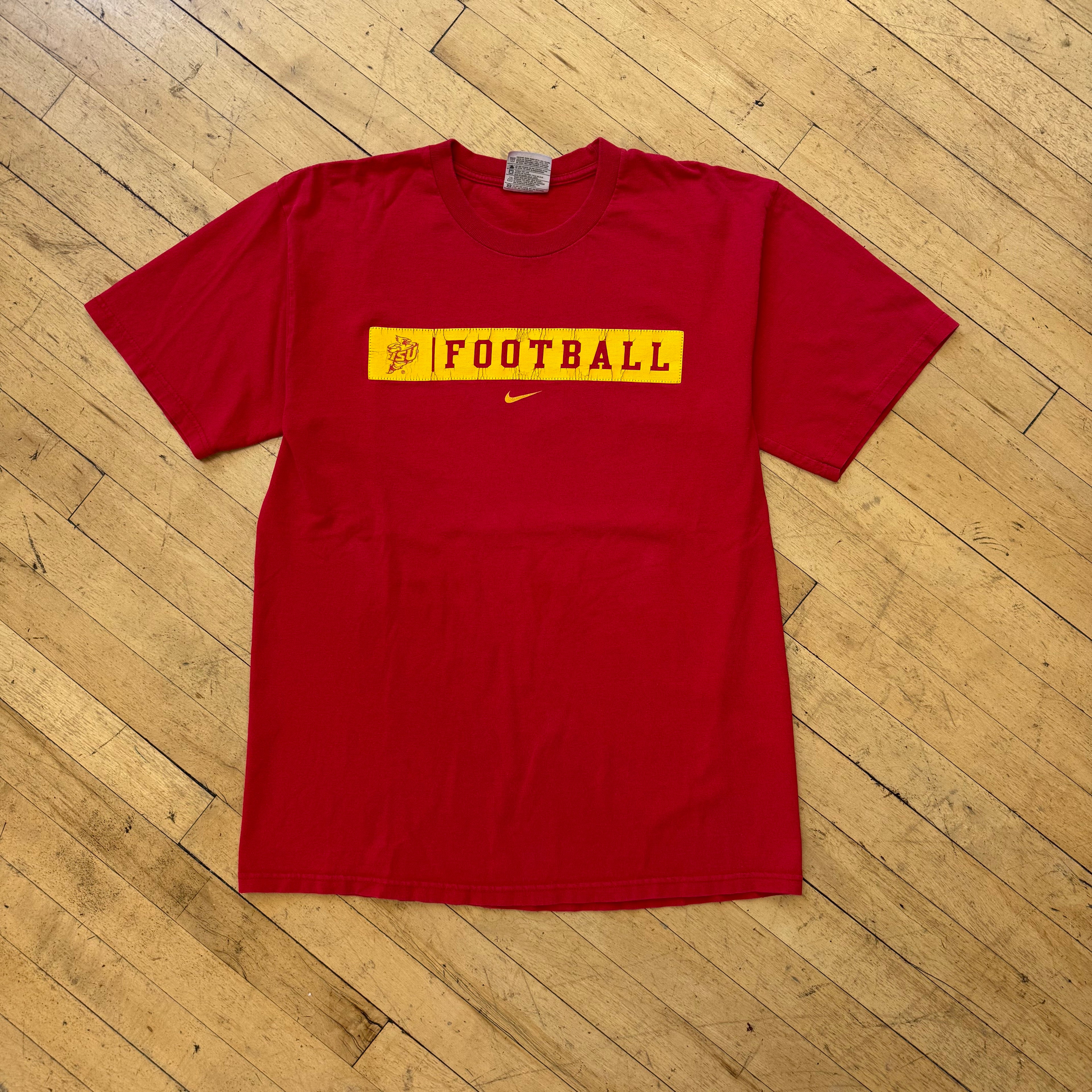Vintage Iowa State Football Nike T-shirt Sz M