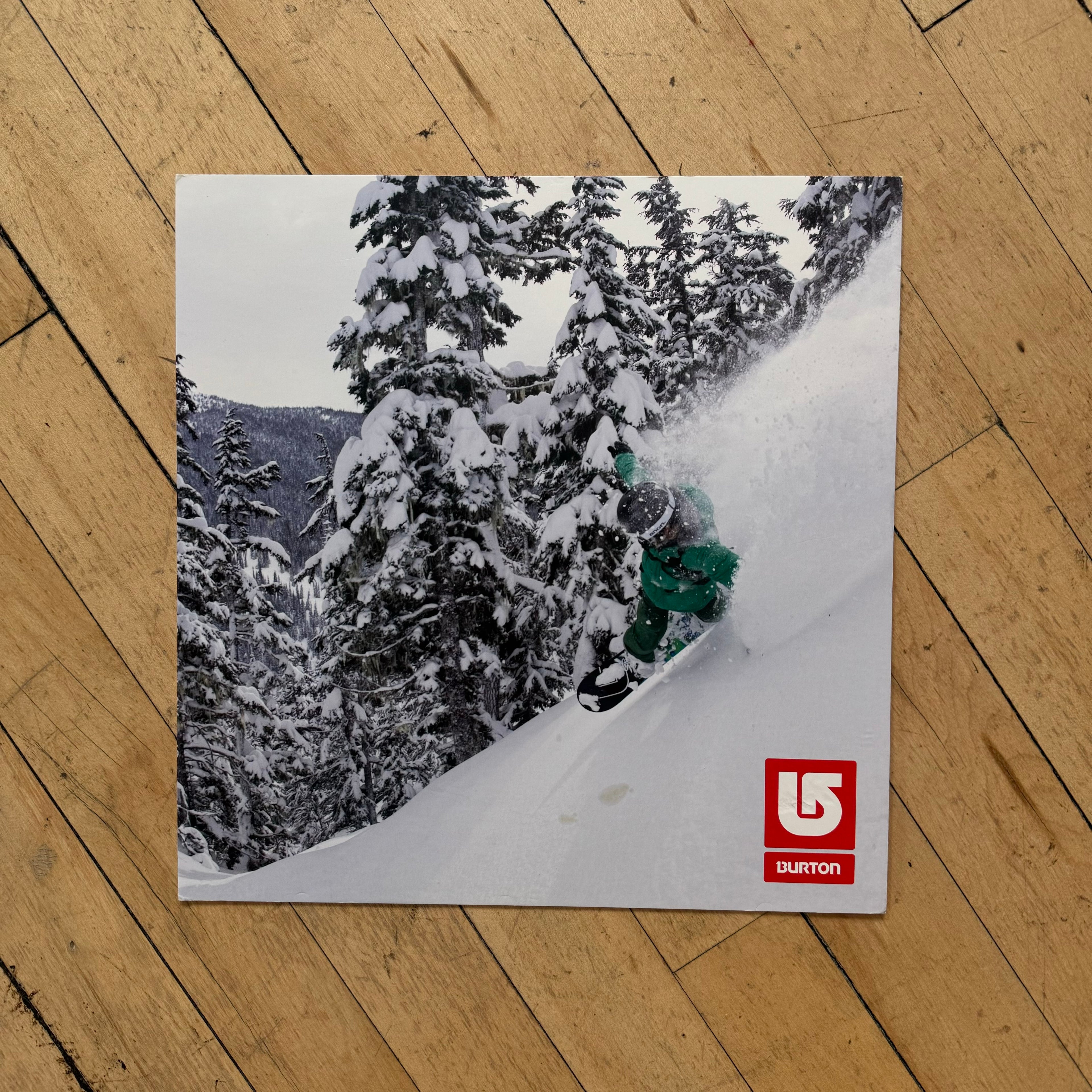 Original Burton Snowboards Store Display Promo