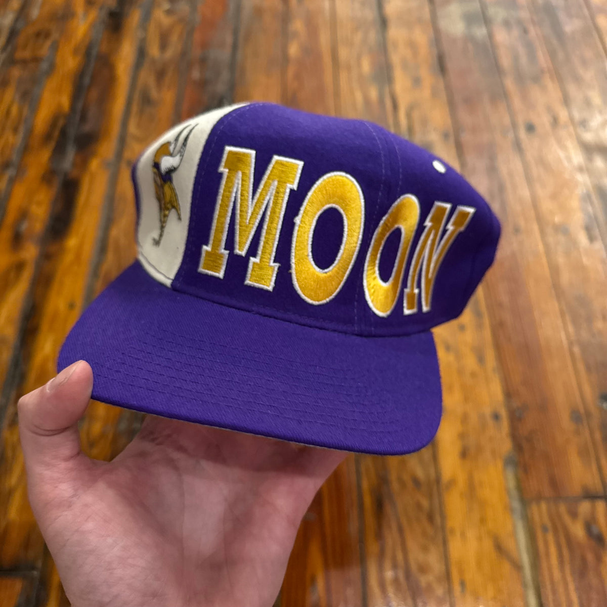 Vintage Starter NFL Minnesota Vikings Warren Moon Snapback Hat