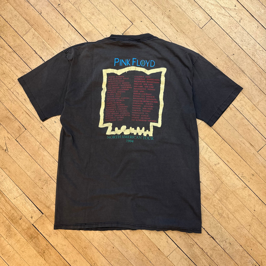 Vintage Pink Floyd Division Bell North American Tour T-shirt Sz XL