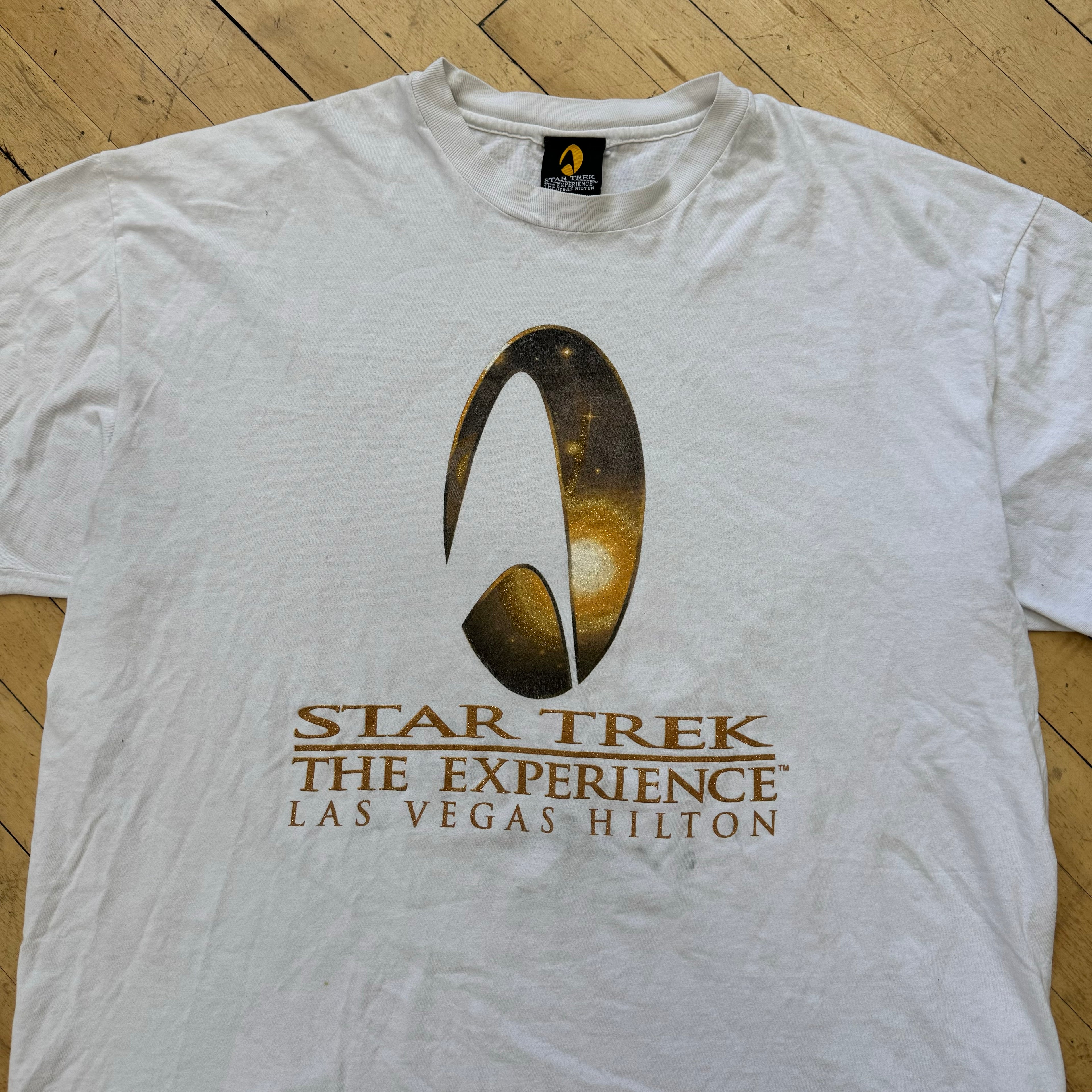 Vintage The Star Trek Experience T-shirt Sz XXL