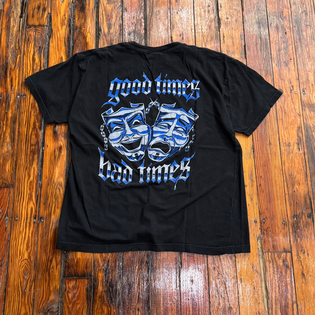 Y2K Good Times Bad Times T-shirt Sz L
