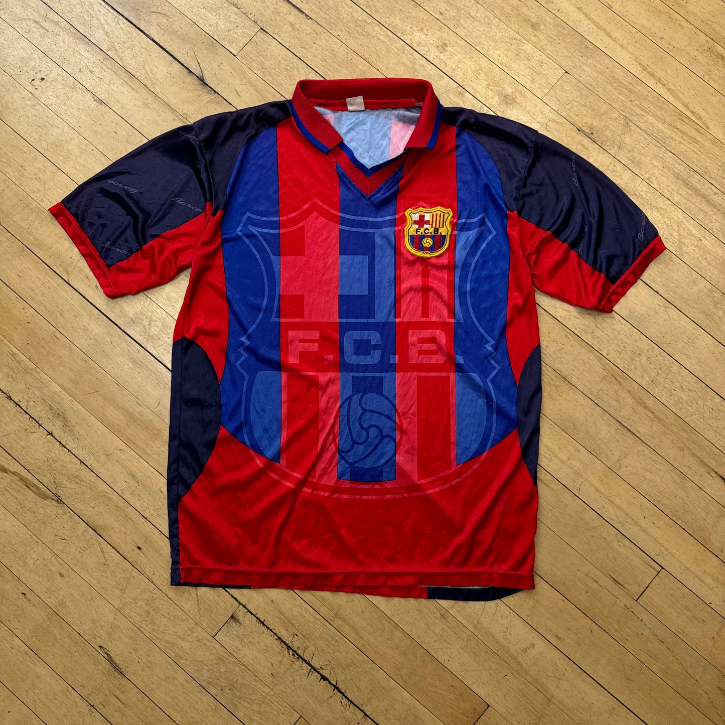 Vintage Barcelona Soccer Jersey Sz M