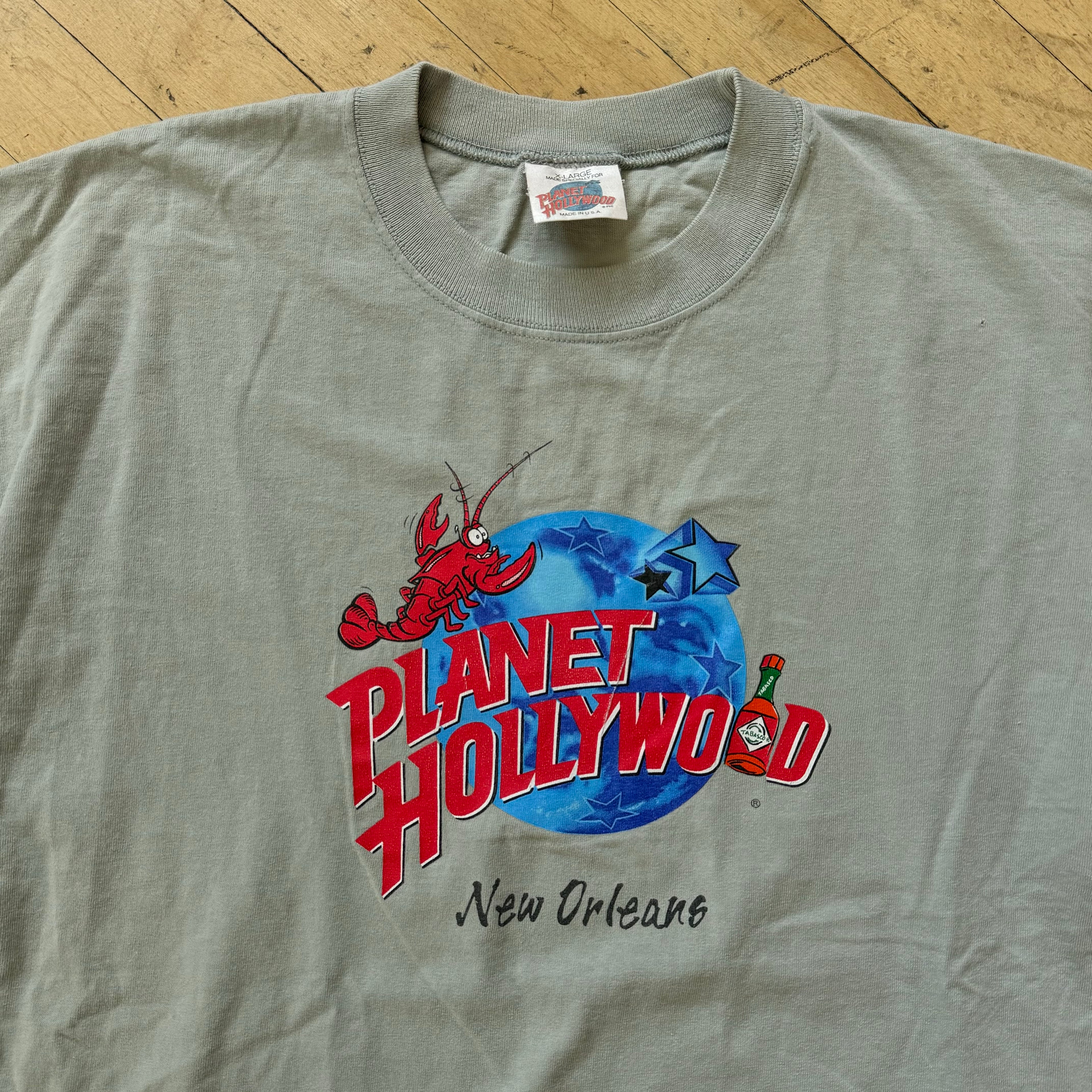 Vintage Planet Hollywood New Orleans T-shirt Sz XL