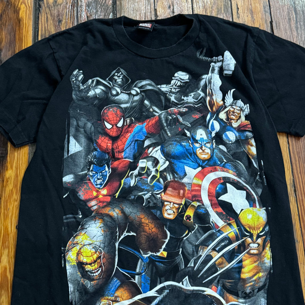 Y2K Marvel Super Hero’s T-shirt Sz XL