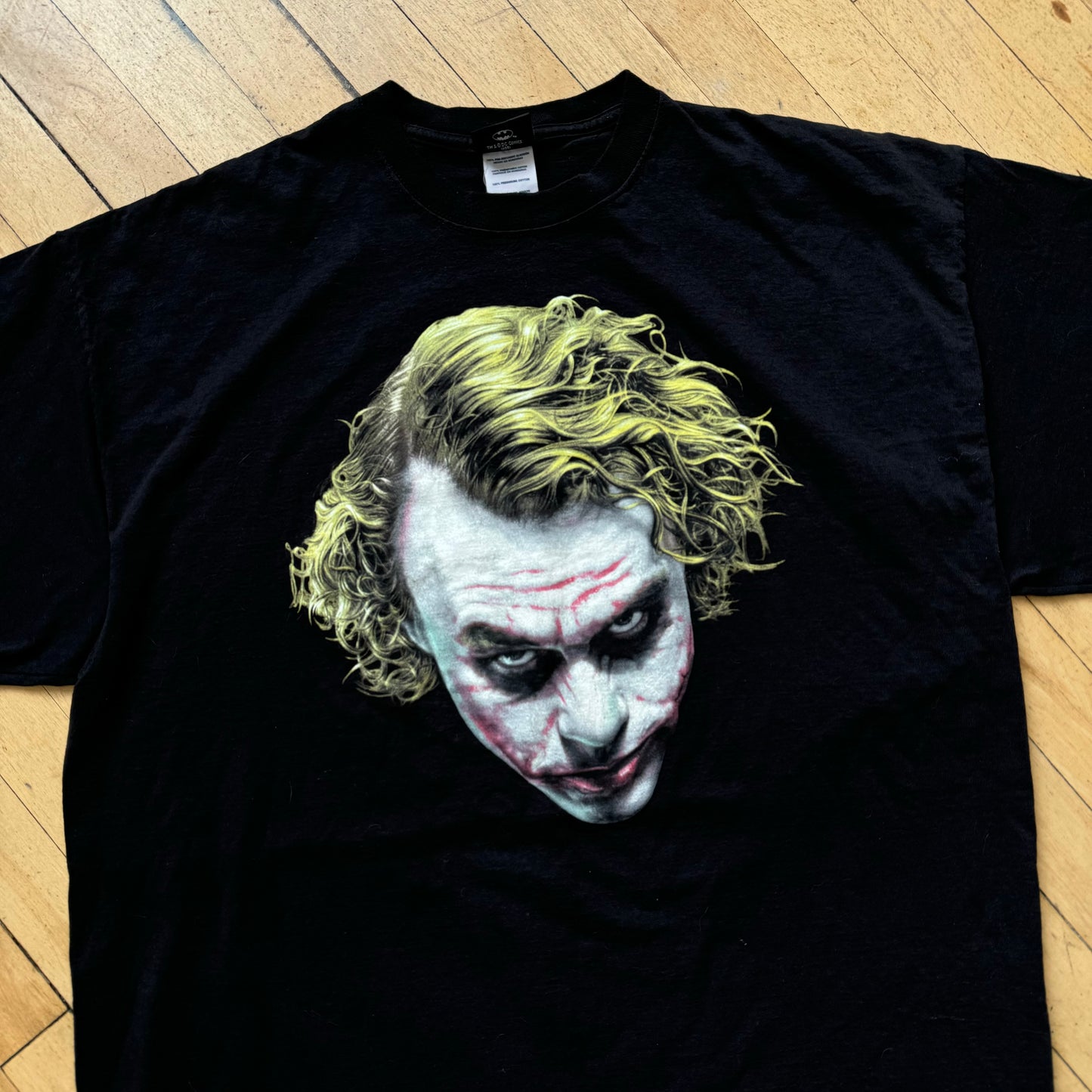 Vintage Dark Knight Joker T-shirt Sz XXL