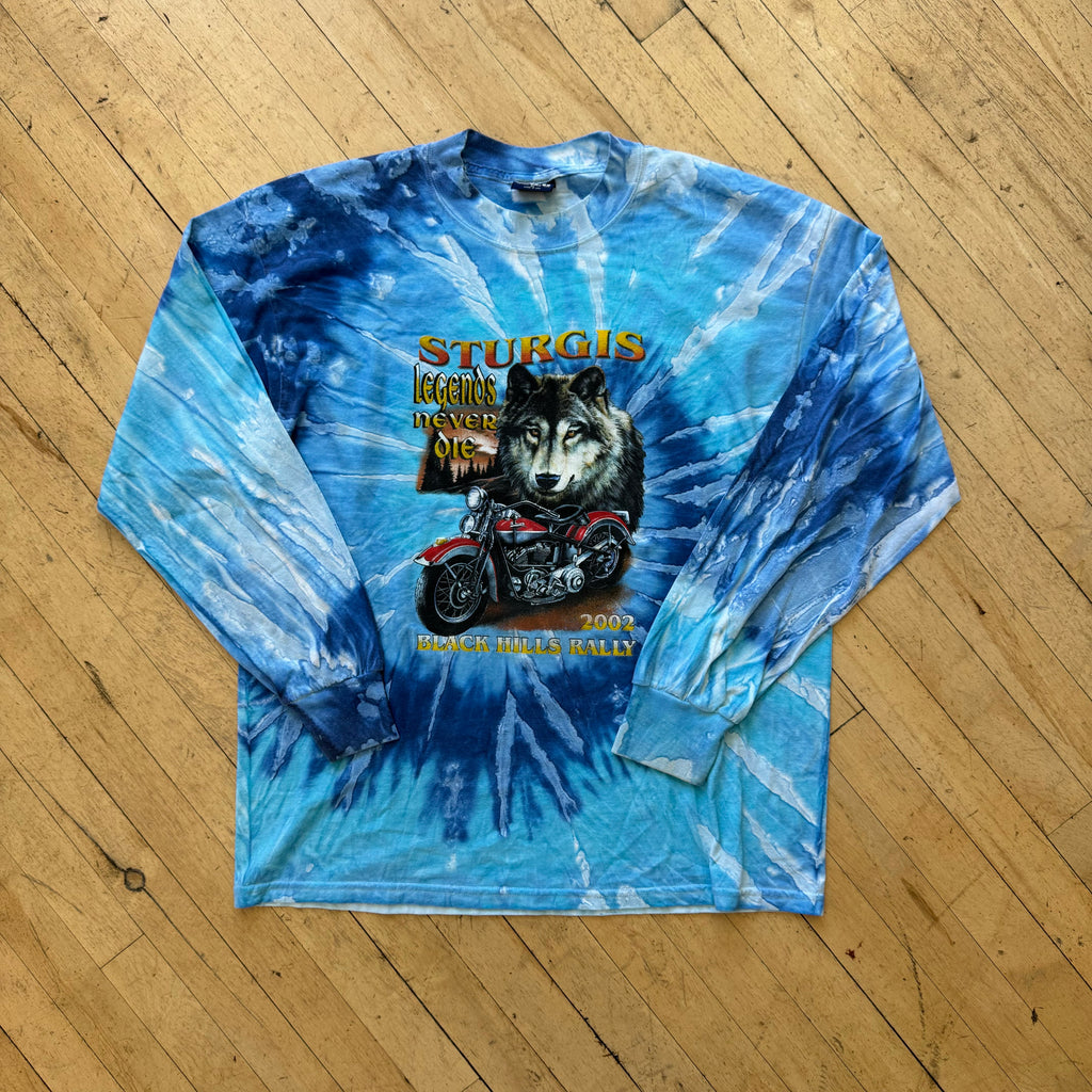 Vintage Sturgis Rally Long Sleeve T-shirt Sz XL