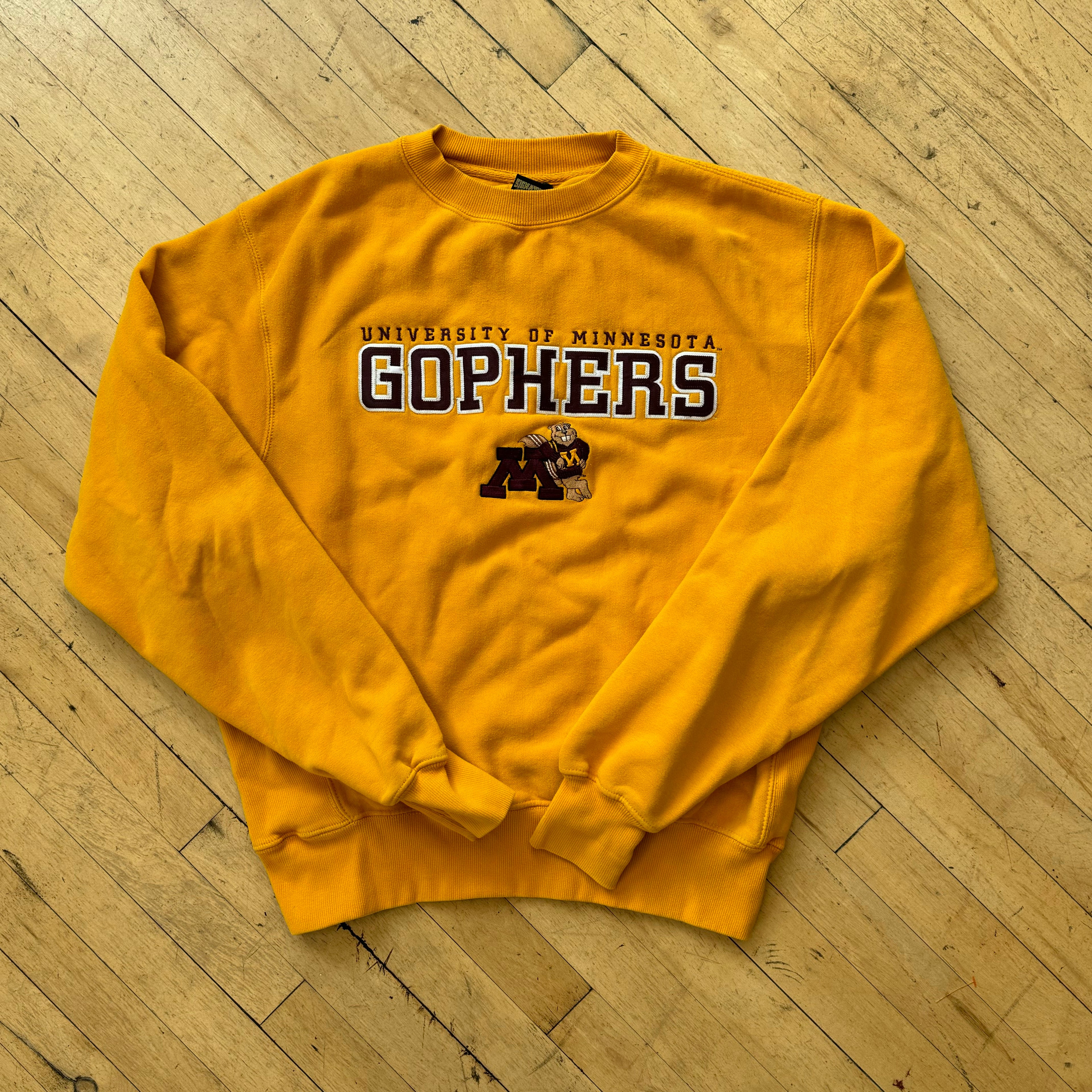 Vintage Minnesota Gophers SpellOut CrewNeck Sz M