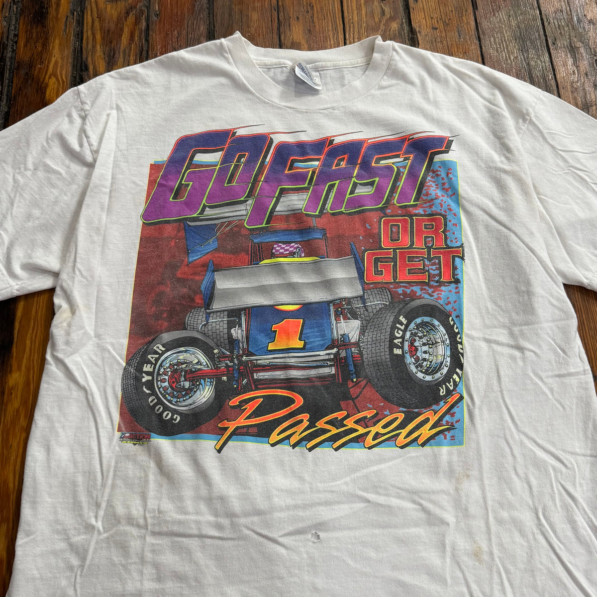 Vintage Husets Speedway Sprint Car T-shirt Sz XL