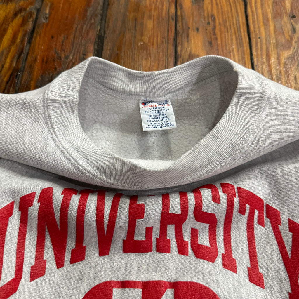 Vintage USD Reverse Weave Champion Crewneck Sz XL
