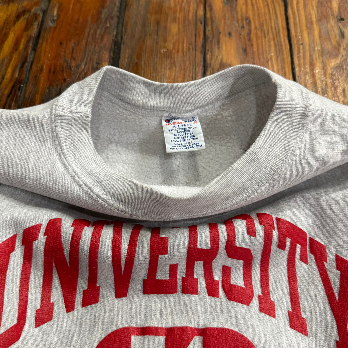 Vintage USD Reverse Weave Champion Crewneck Sz XL