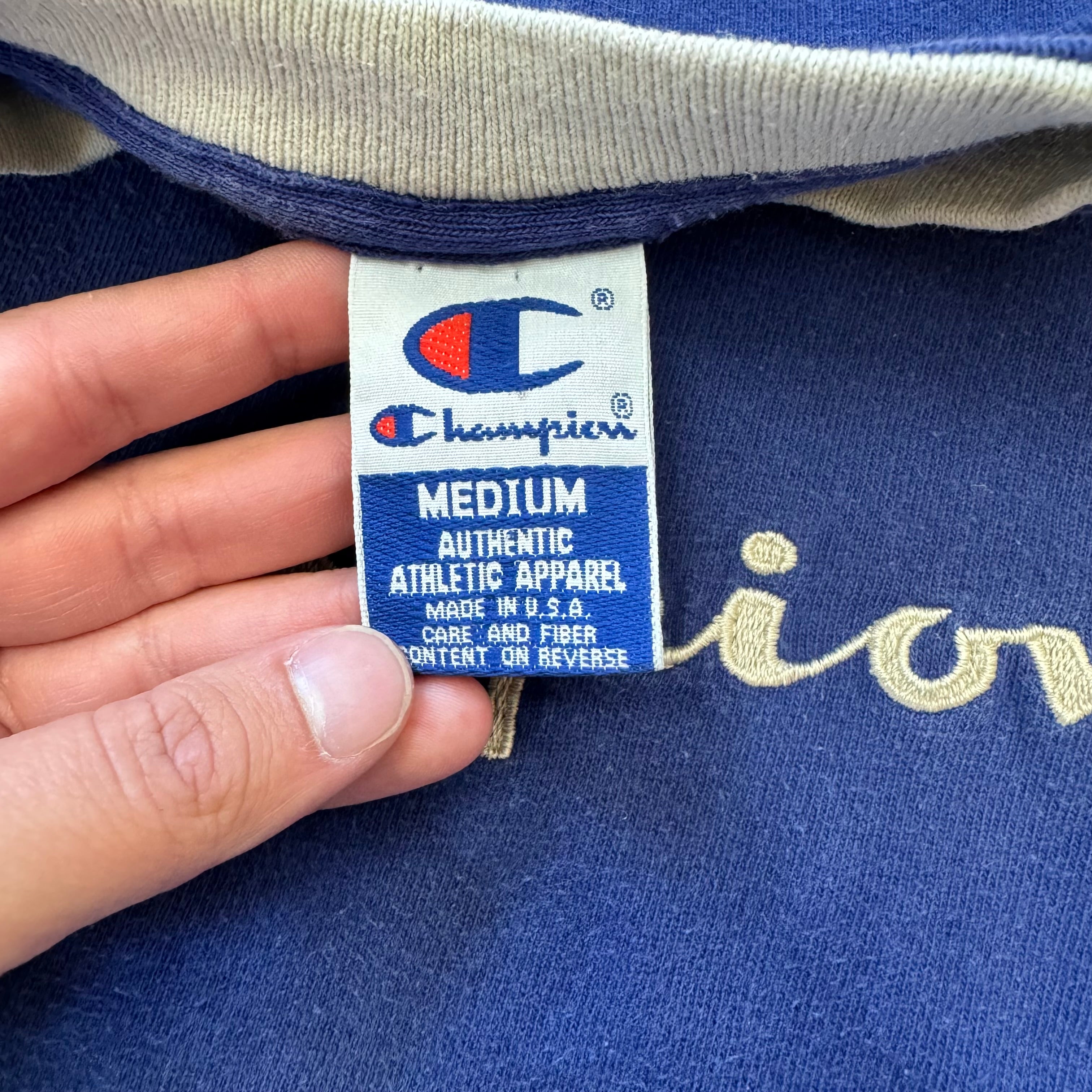 Vintage Champion SpellOut T-shirt Sz M