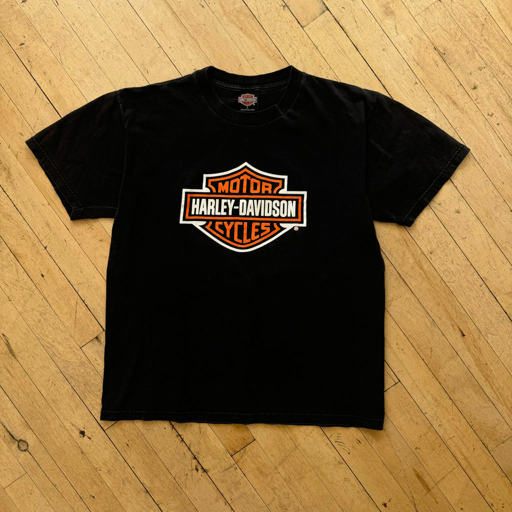 Vintage Harley Davidson Big Logo France T-shirt Sz M
