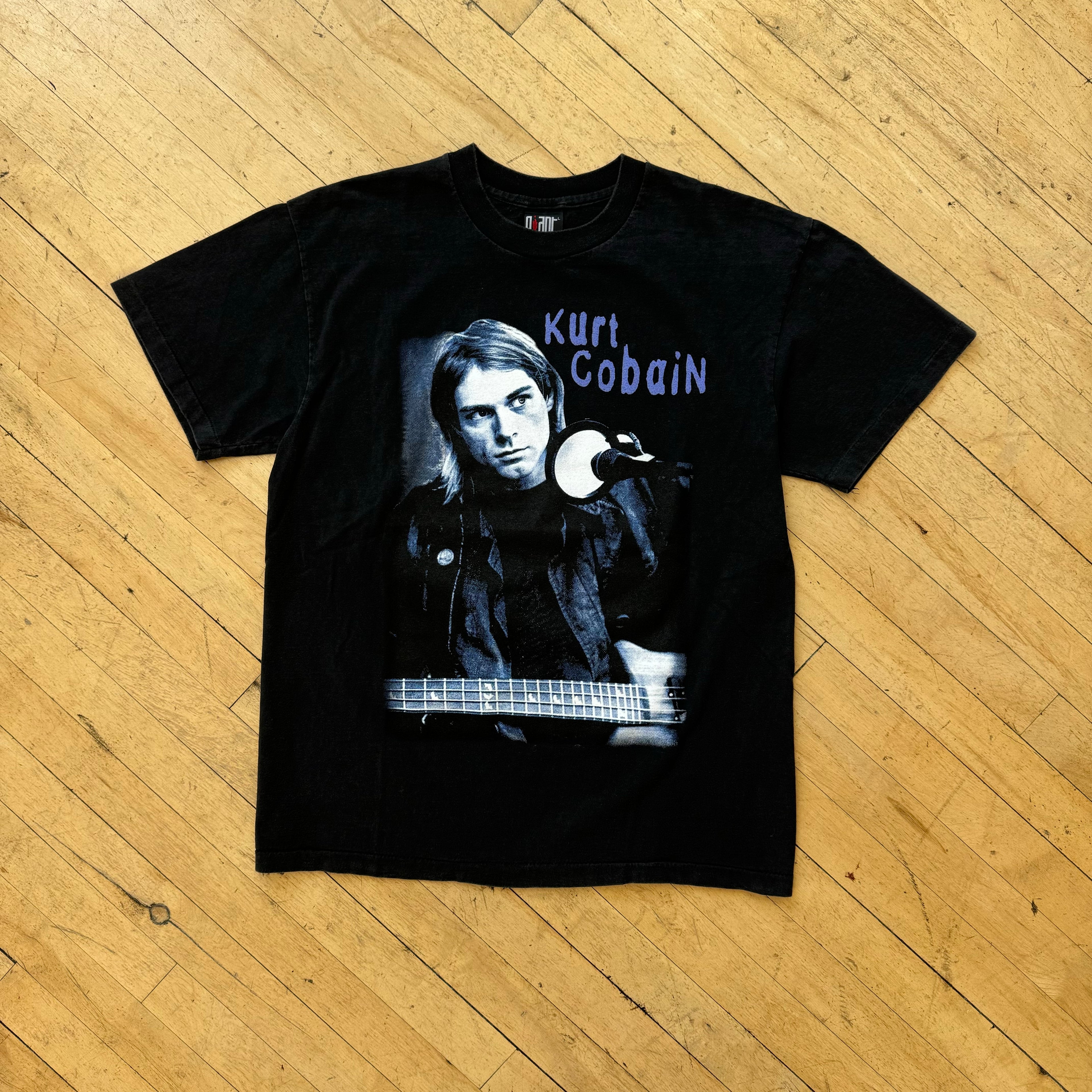 Vintage Kurt Cobain Note T-shirt Sz L