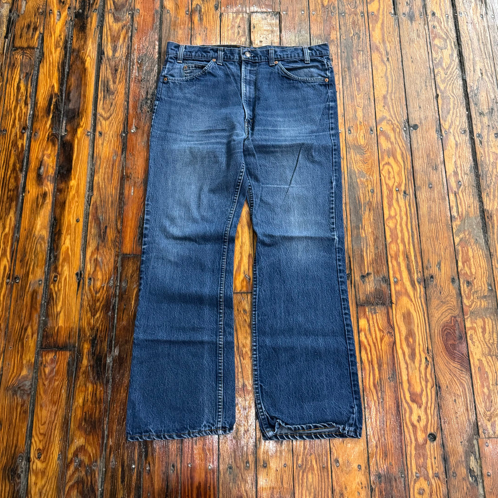 Vintage Orange Tab Denim Jeans Sz 32x32