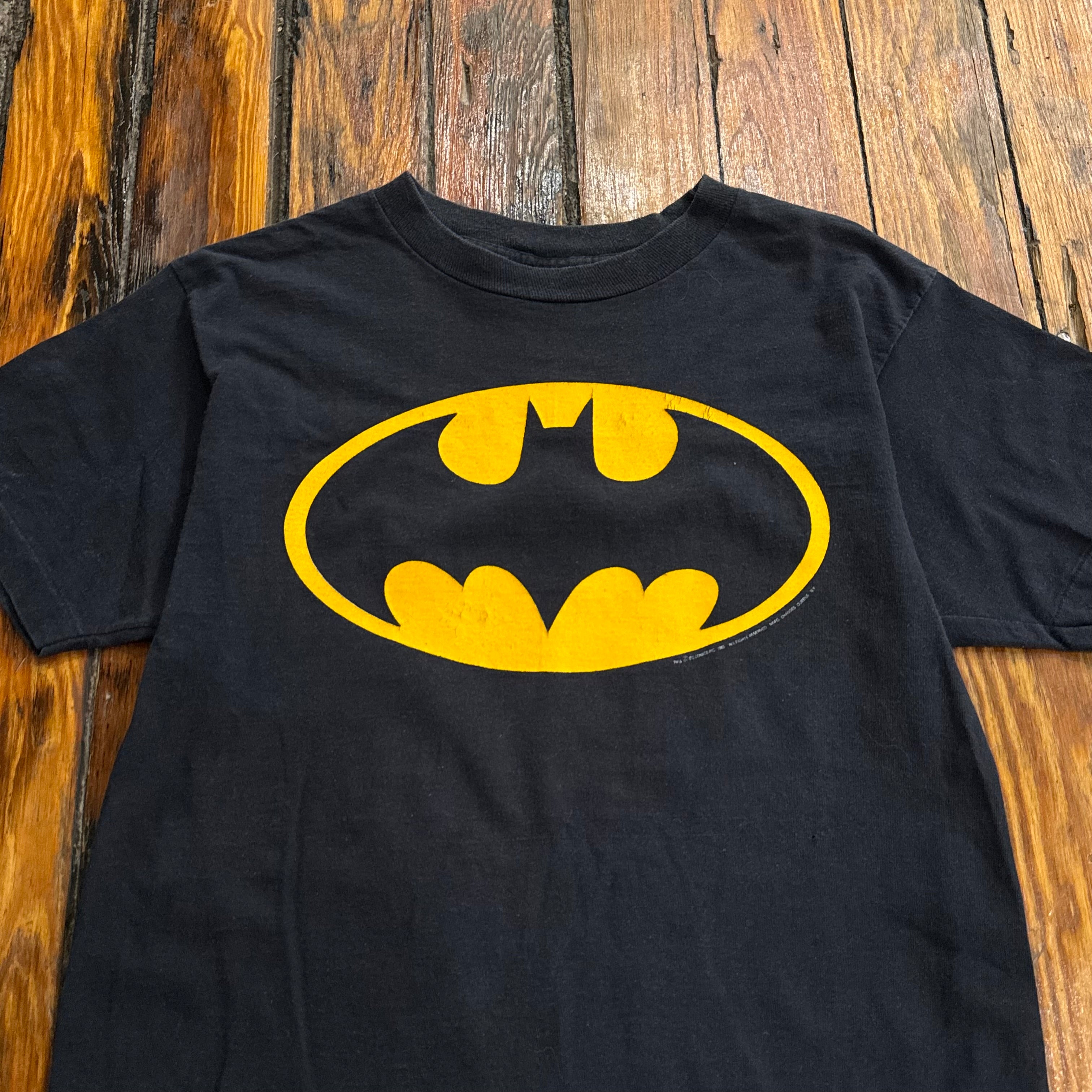 Vintage Batman Logo T-shirt Sz M