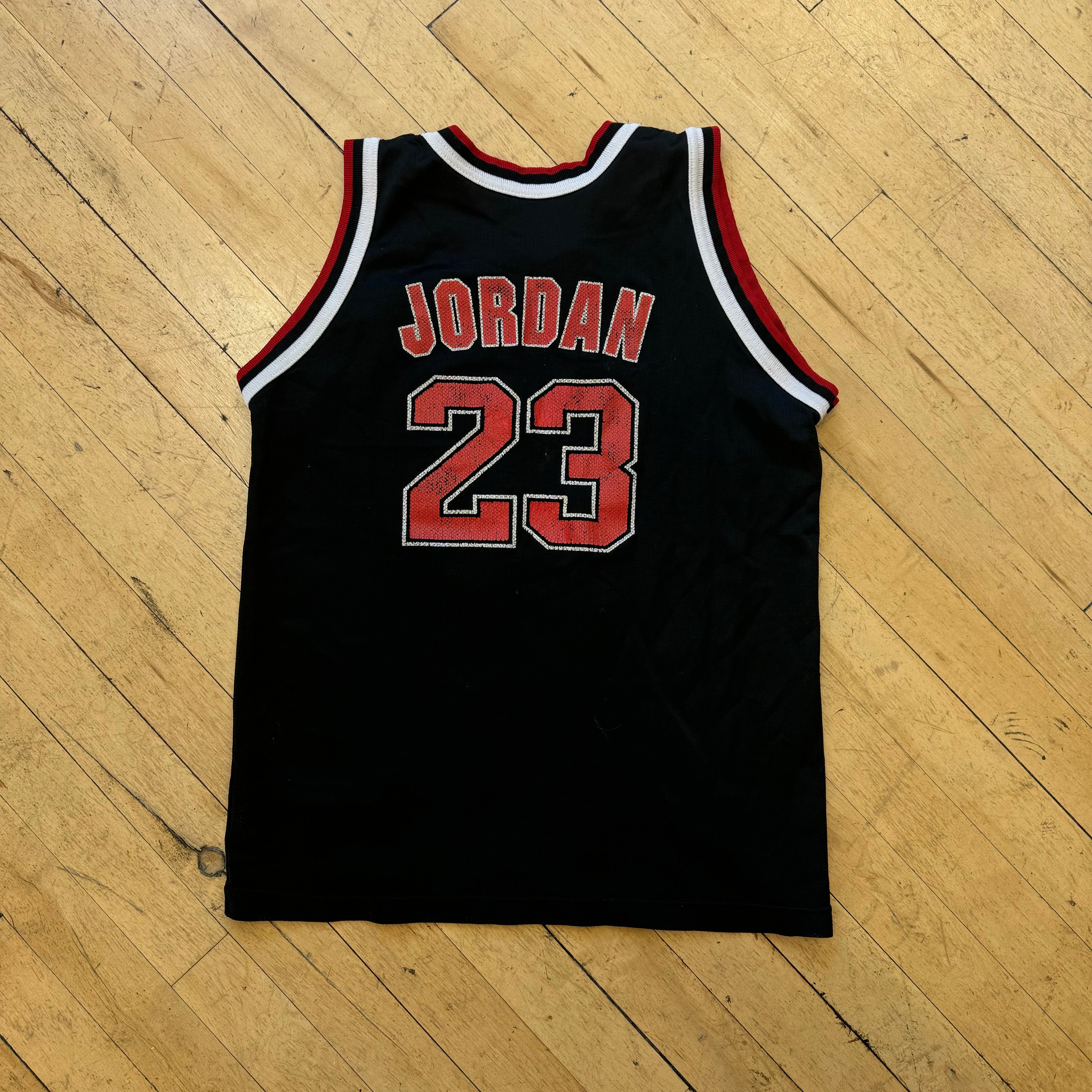 Vintage Champion Micheal Jordan Jersey Sz YTH L