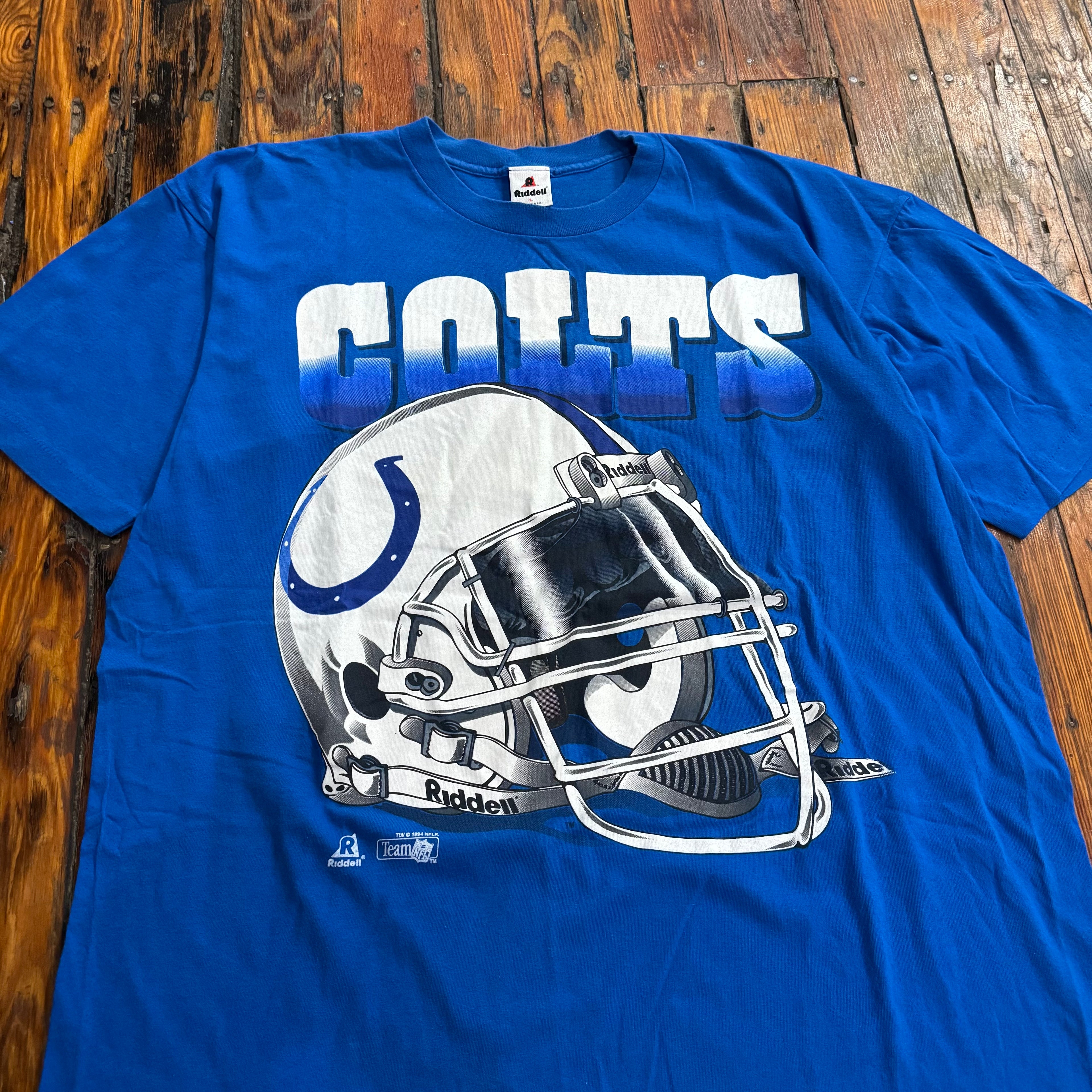 Vintage Colts helmet T-shirt Sz XL