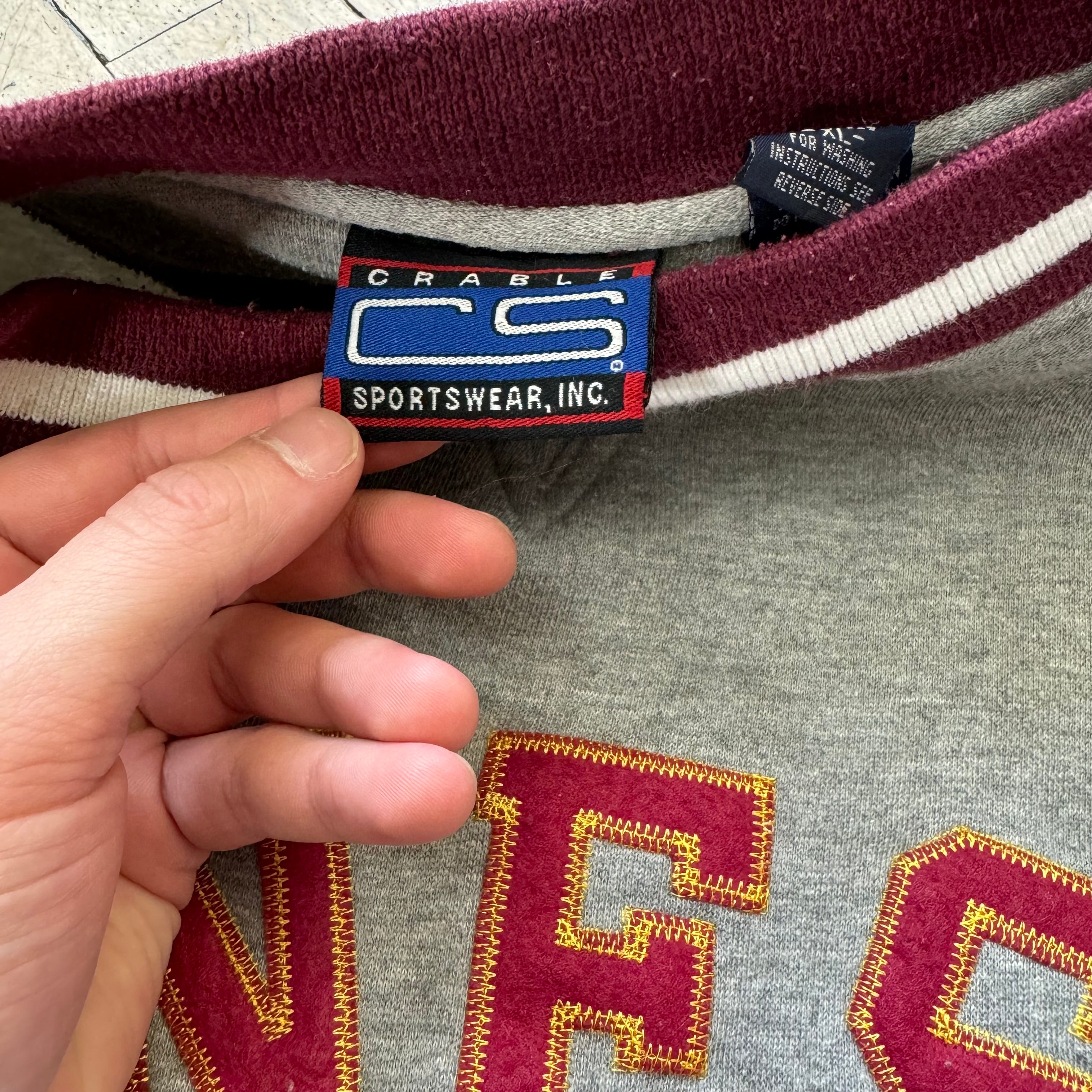 Vintage Minnesota Gophers SpellOut CrewNeck Sz L