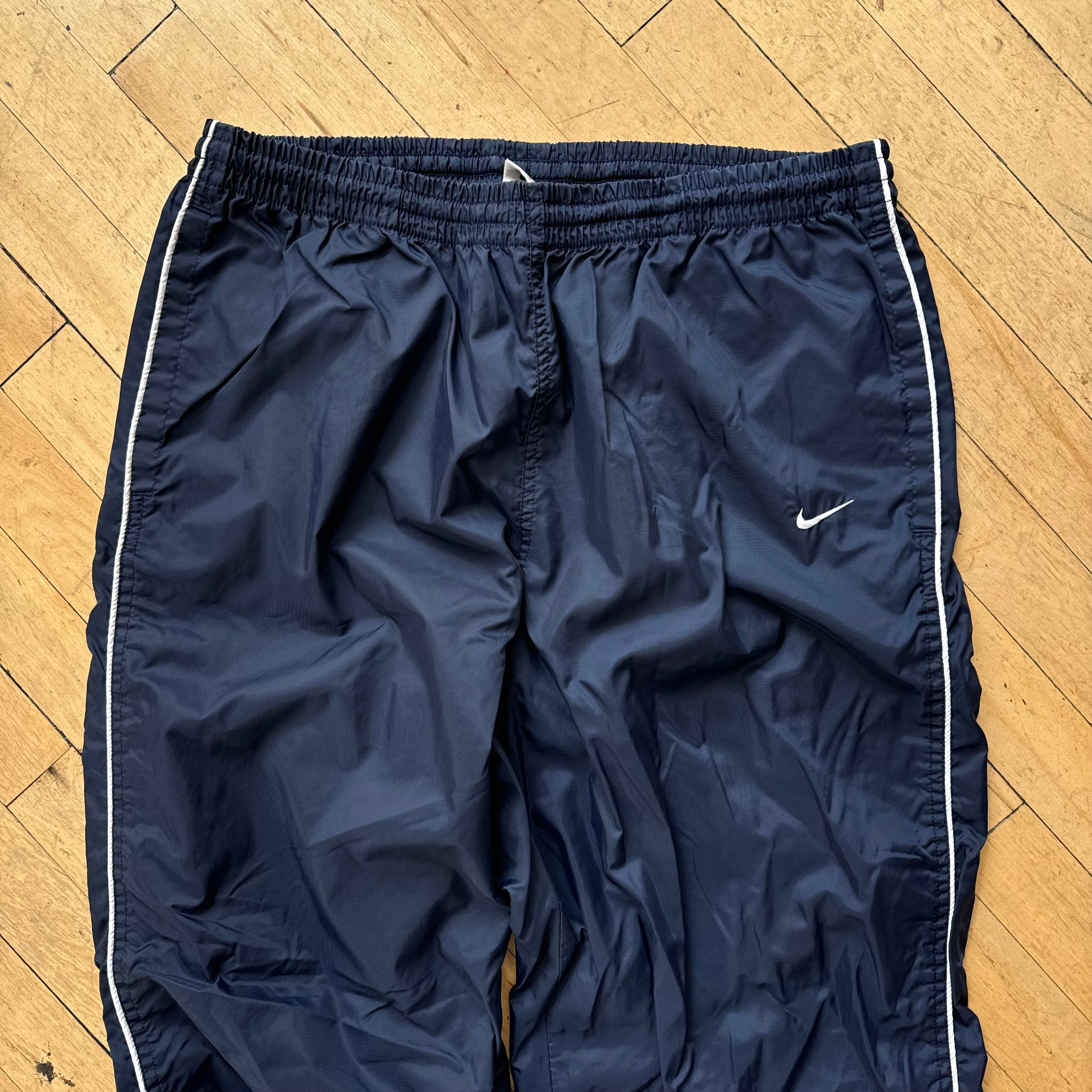 Vintage Navy Nike Trackpants Sz L