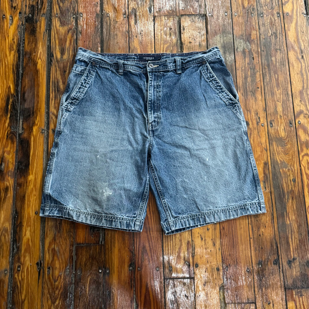 Vintage Sonoma Denim Jean Shorts Sz 36