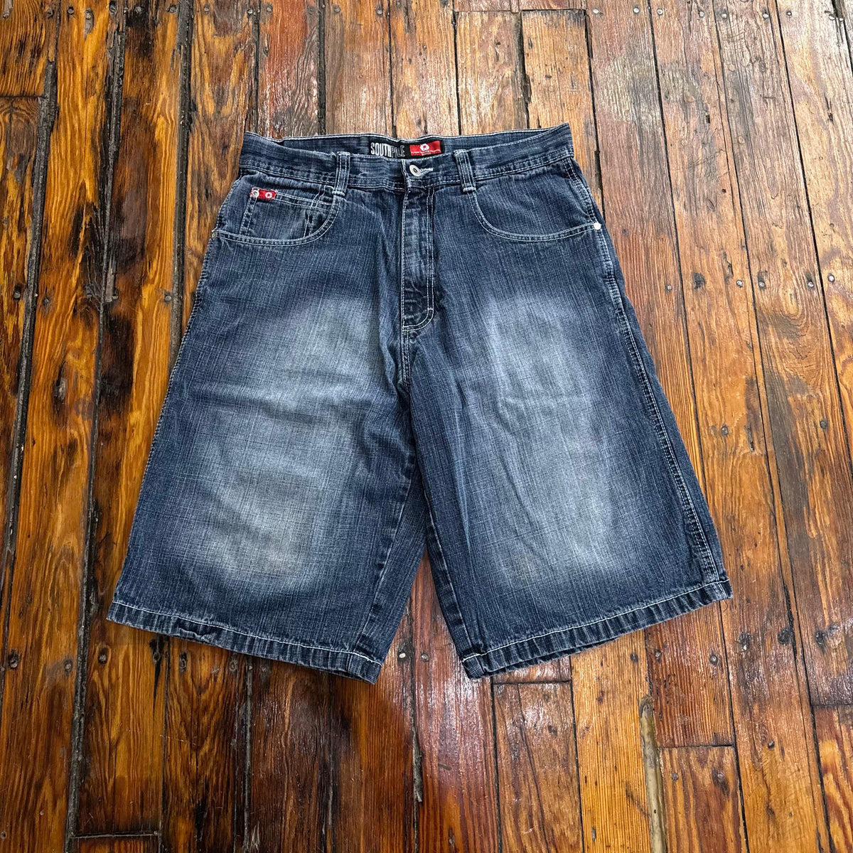 Y2K SouthPole Denim Jean Shorts Sz 32