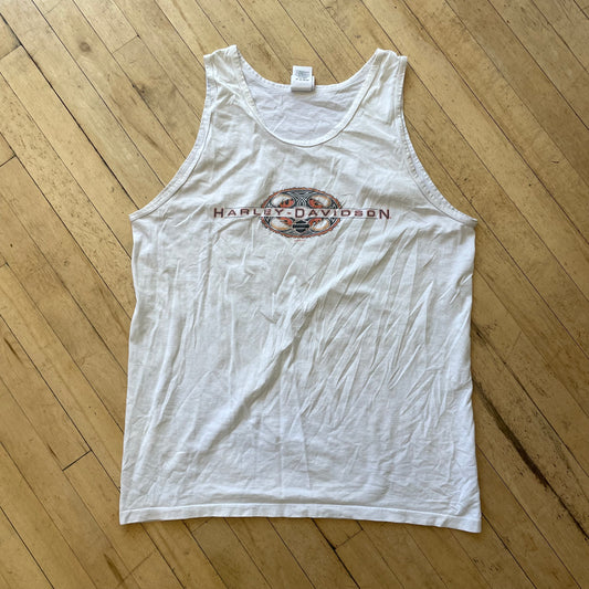 2001 Harley Davidson Tank Top T-shirt Sz L