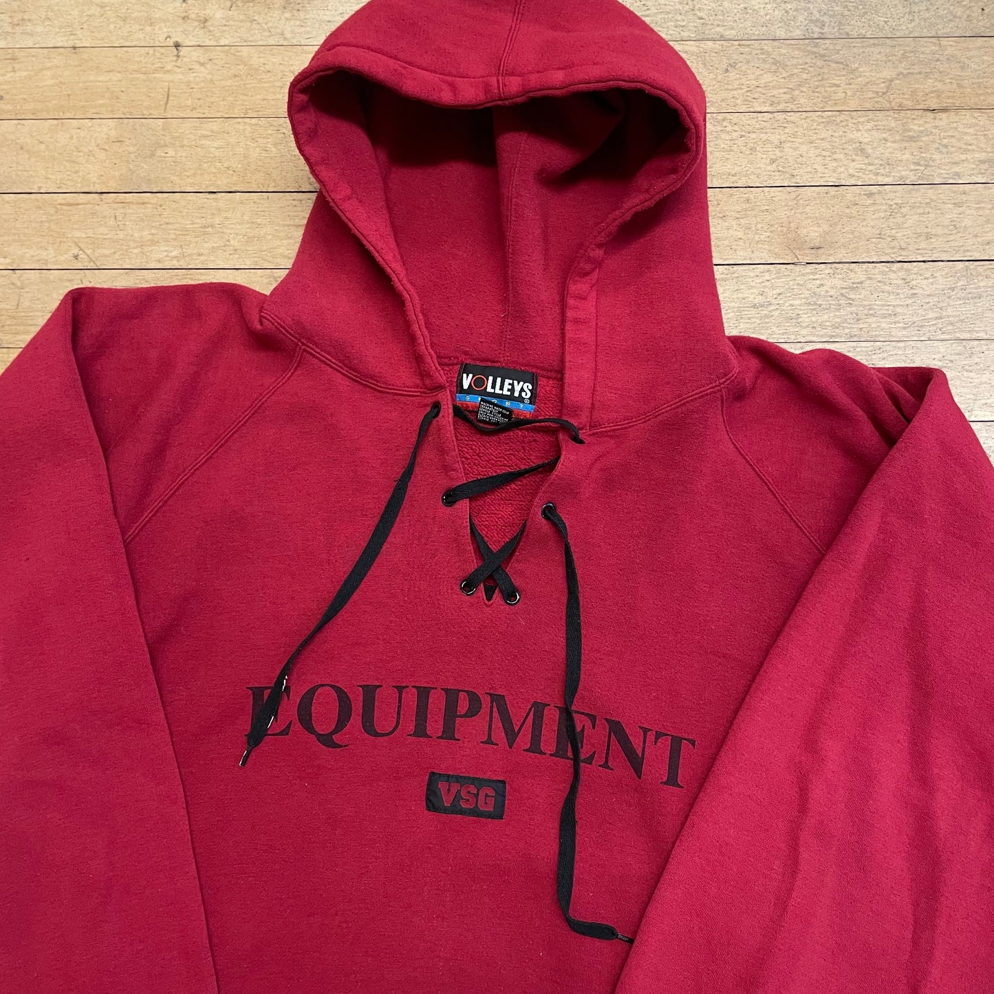 90’s Volley Equipment Hoodie Sz XL