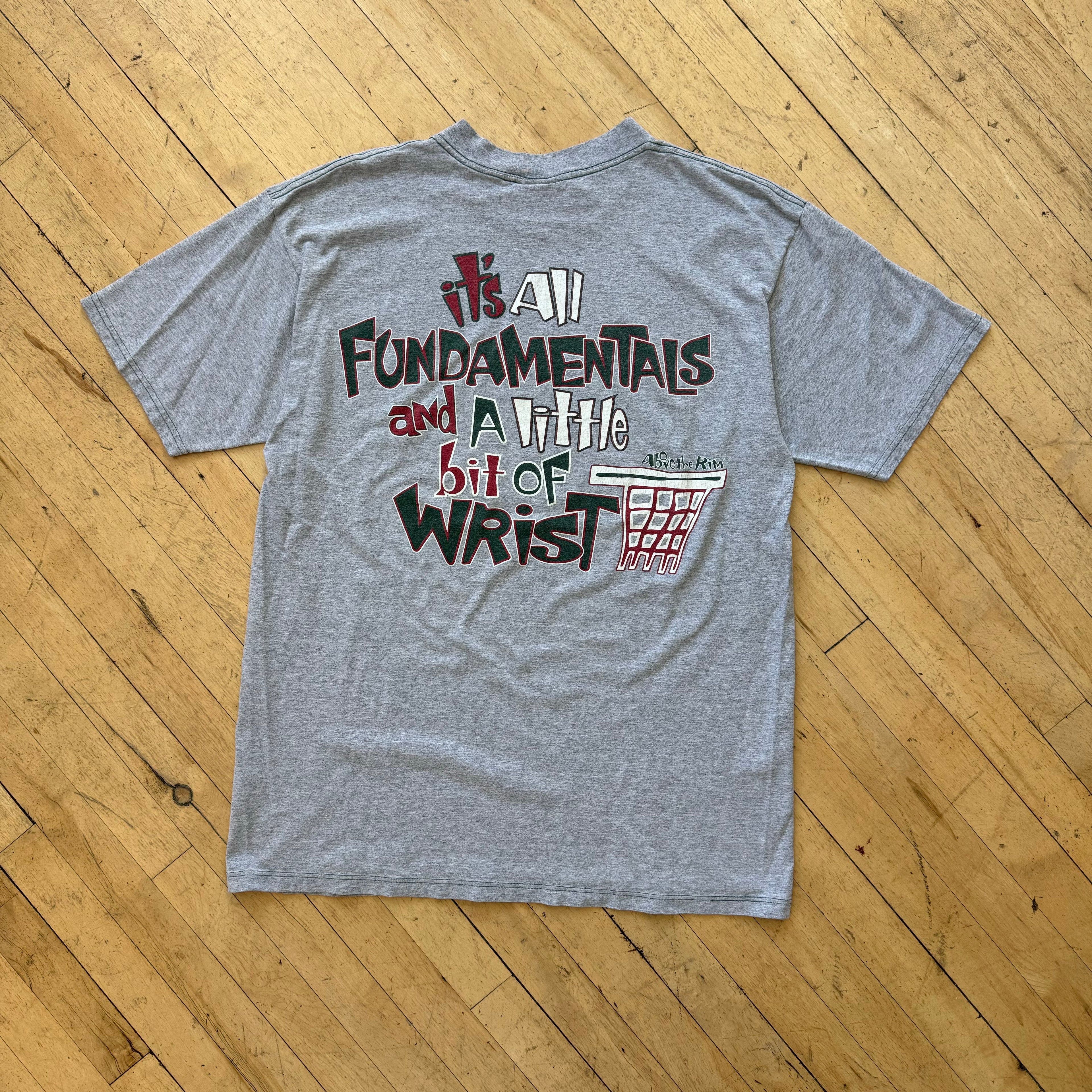 Vintage Reebok ATR Hoopwear T-shirt Sz L