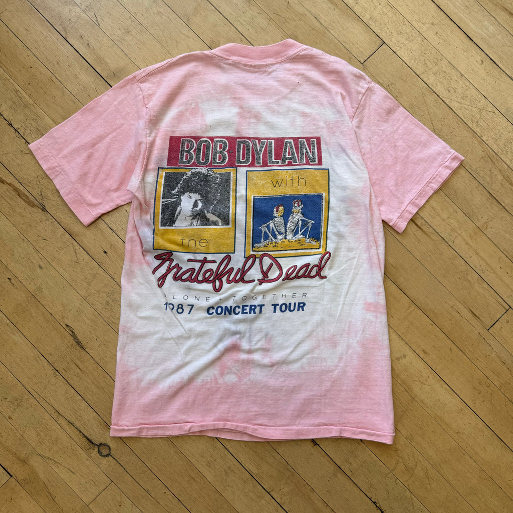 Vintage ‘87 Grateful Dead x Bob Dylan Concert Tour T-shirt Sz M