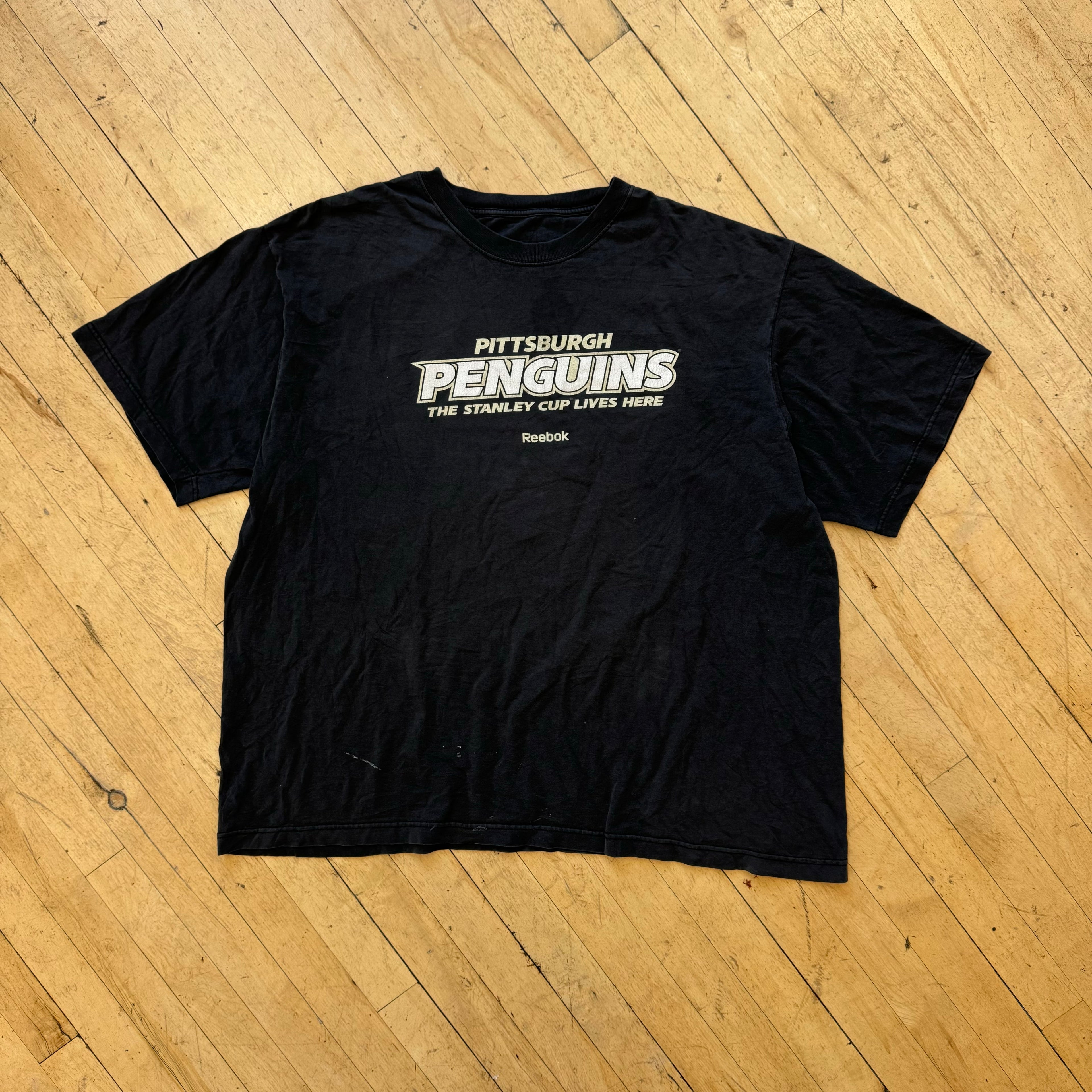 Y2K Pittsburgh Penguins, Stanley Cup T-shirt Sz XXL ￼