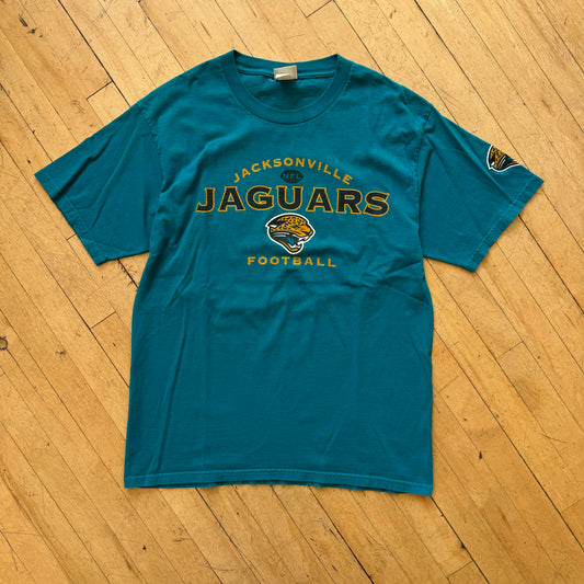 Vintage NFL Jaguars Football T-shirt Sz L