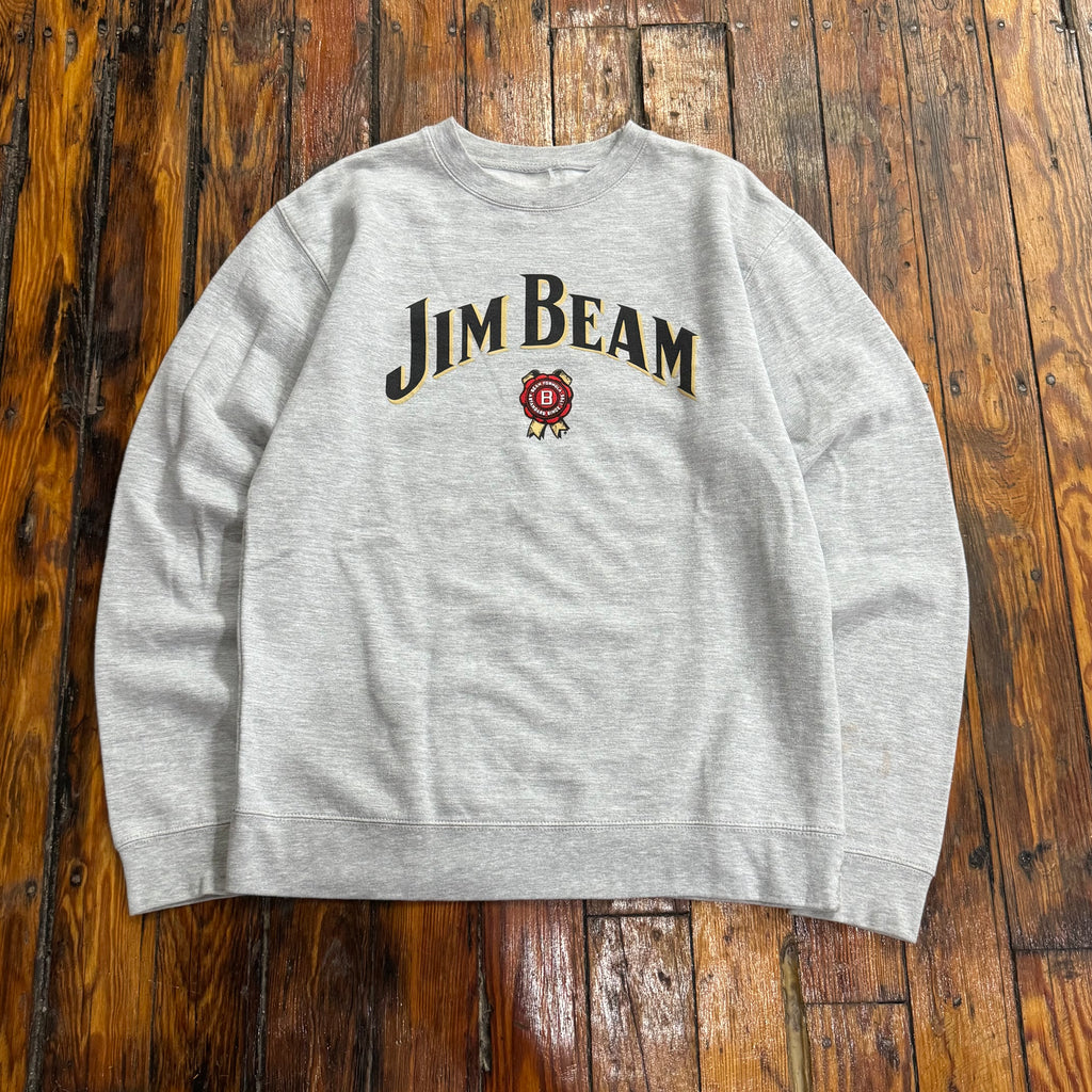 Vintage Jim Beam SpellOut CrewNeck Sz L