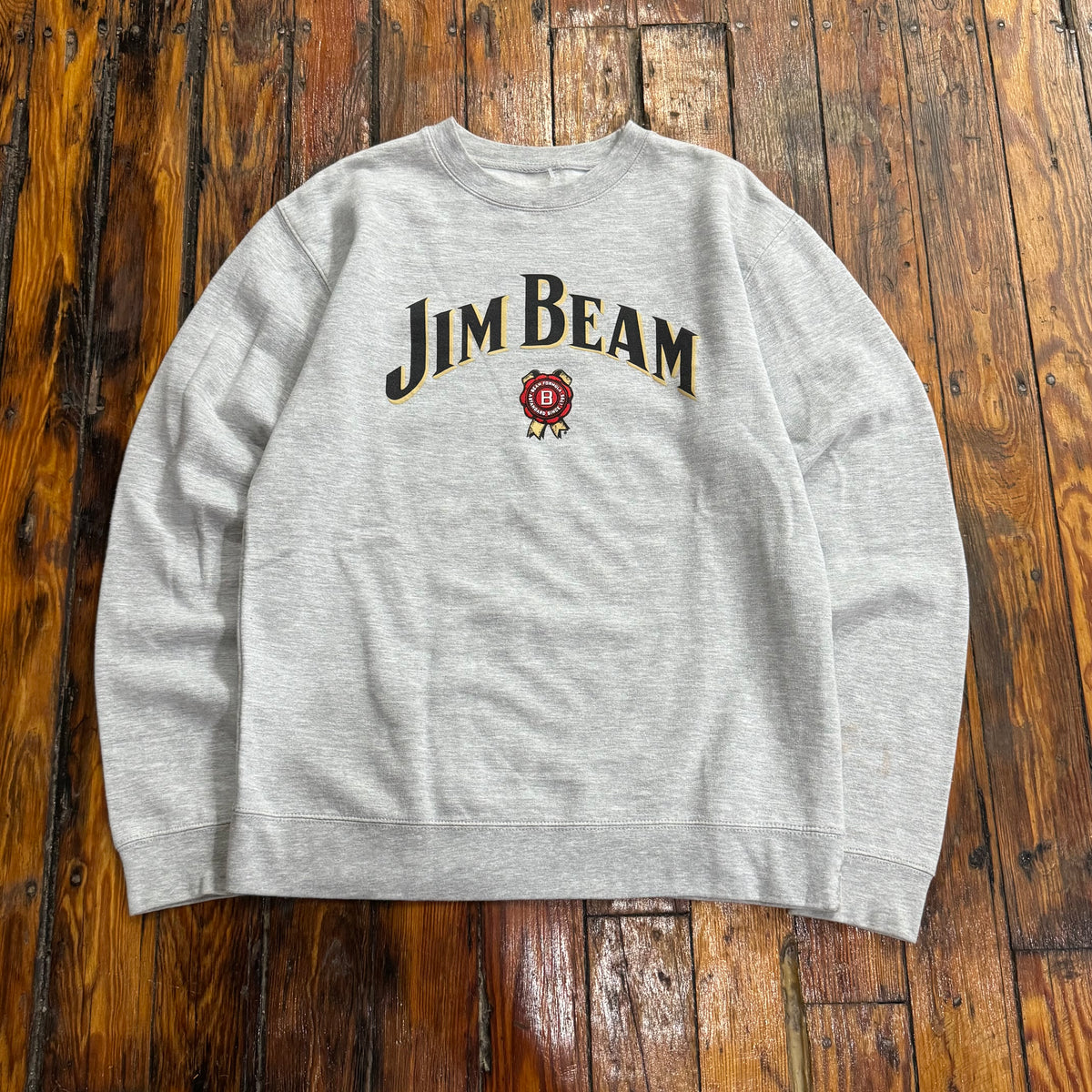 Vintage Jim Beam SpellOut CrewNeck Sz L
