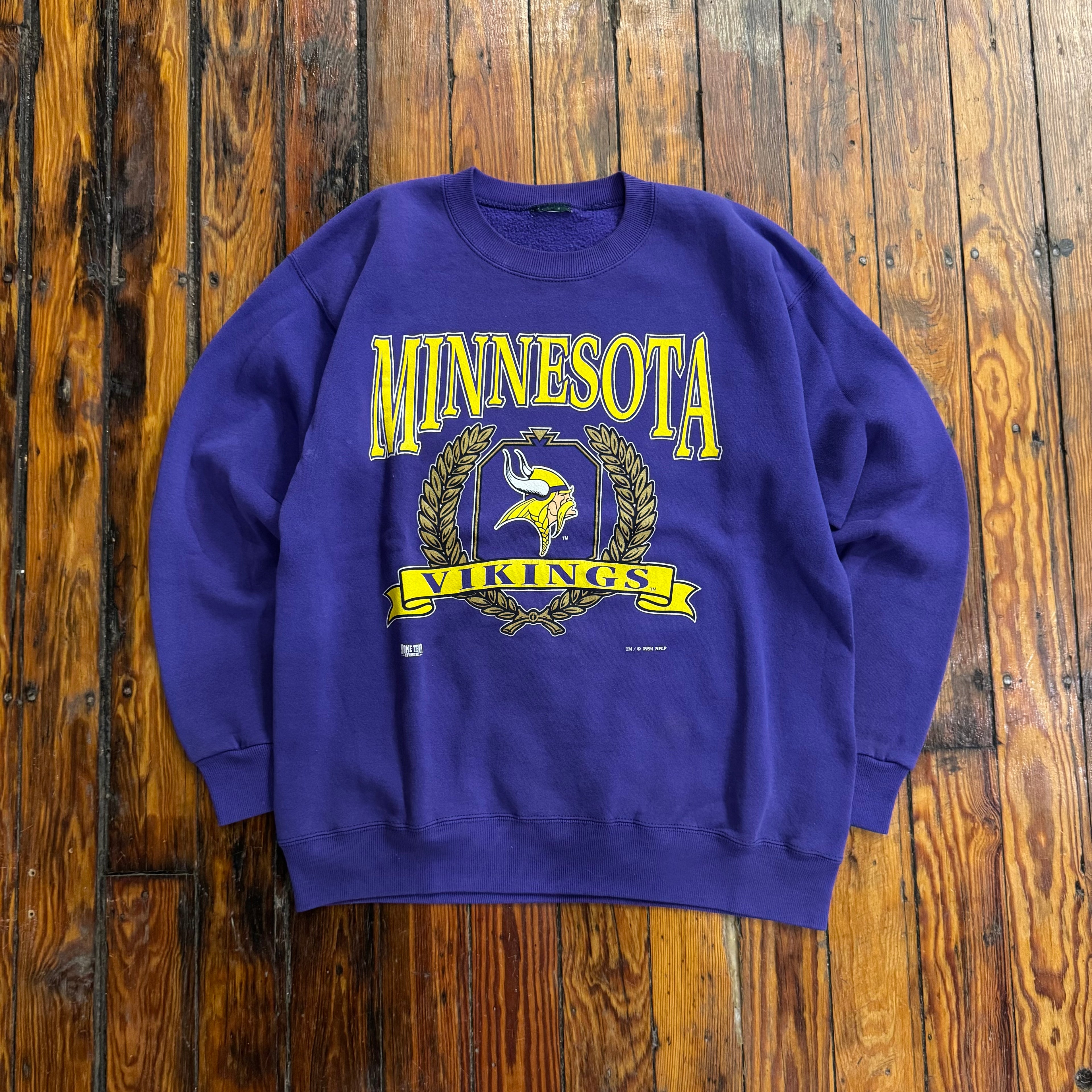Vintage Minnesota Vikings Crewneck Sz L