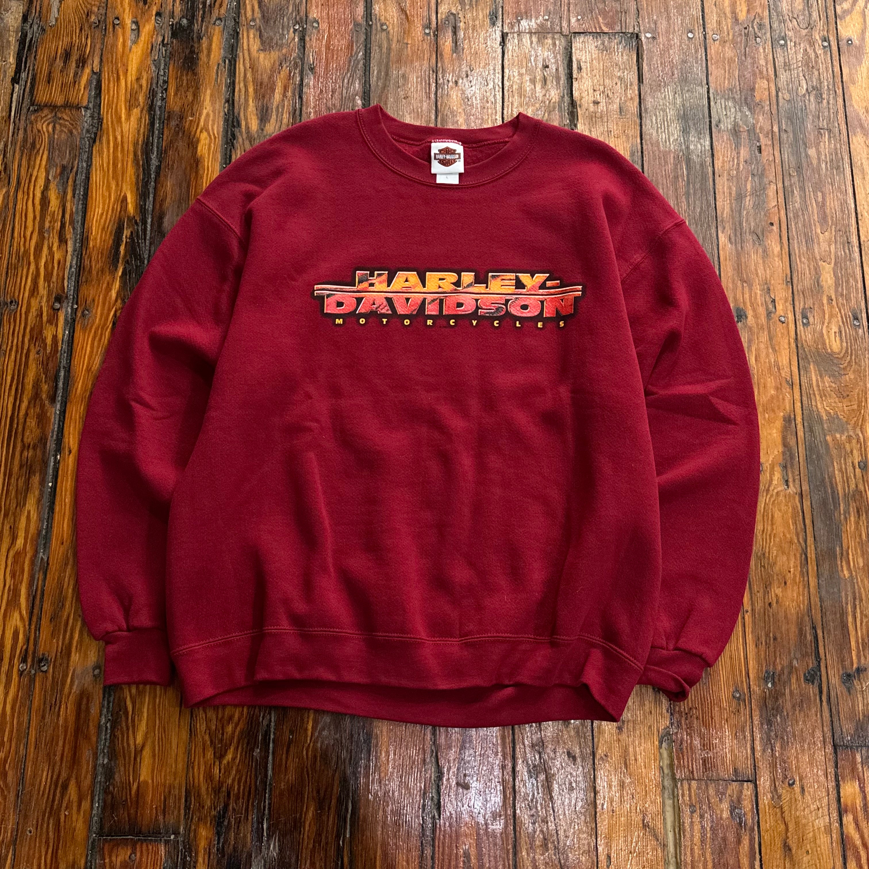 Vintage Harley Davidson Crewneck Sz L