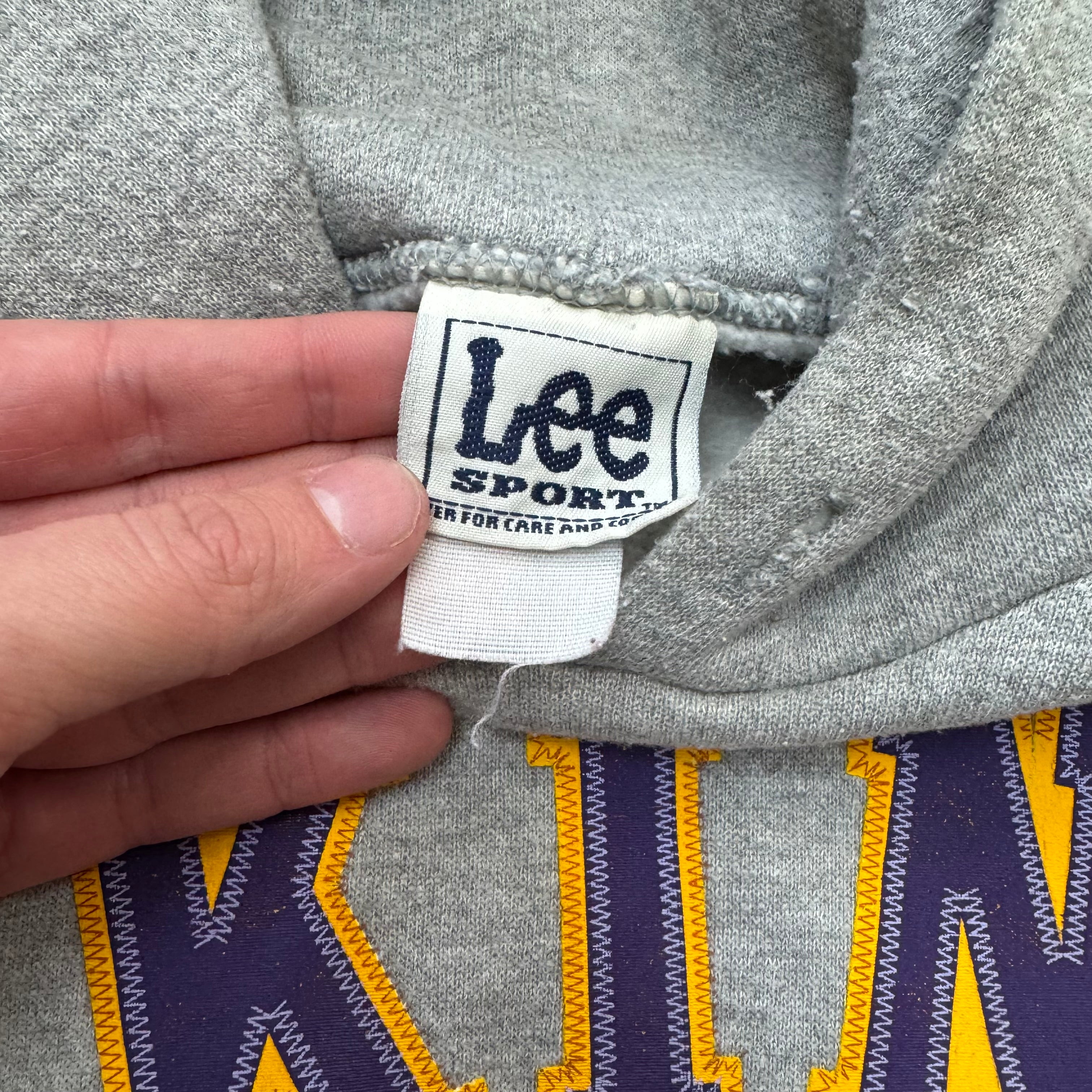 Vintage Lee Sports Minnesota Vikings Hoodie Sz L