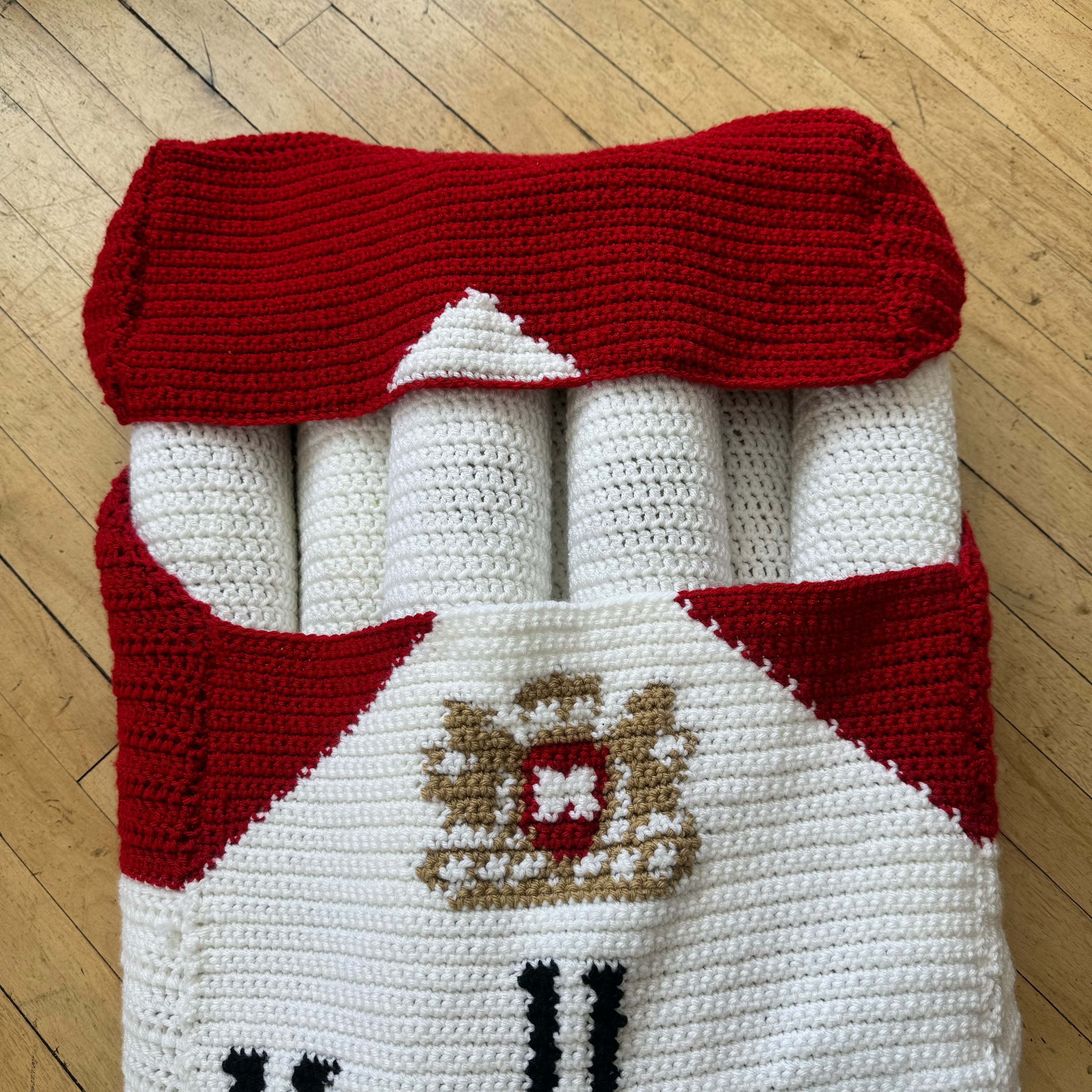 Handmade Crocheted Marlboro Cigarette Box raffle