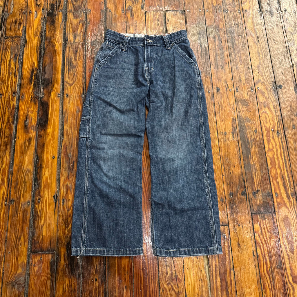Vintage Levi Cargo Denim Jeans Sz 14