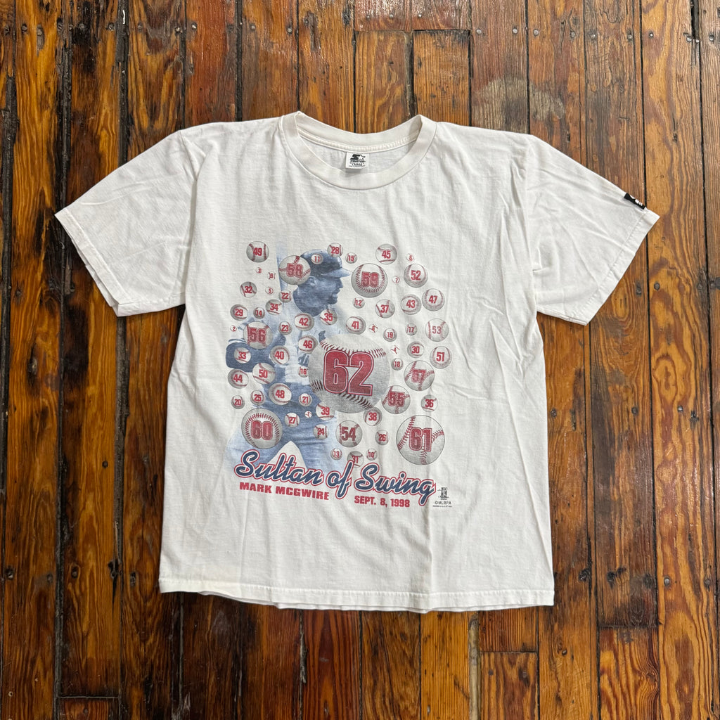 Vintage Starter Mark McGwire T-shirt Sz L