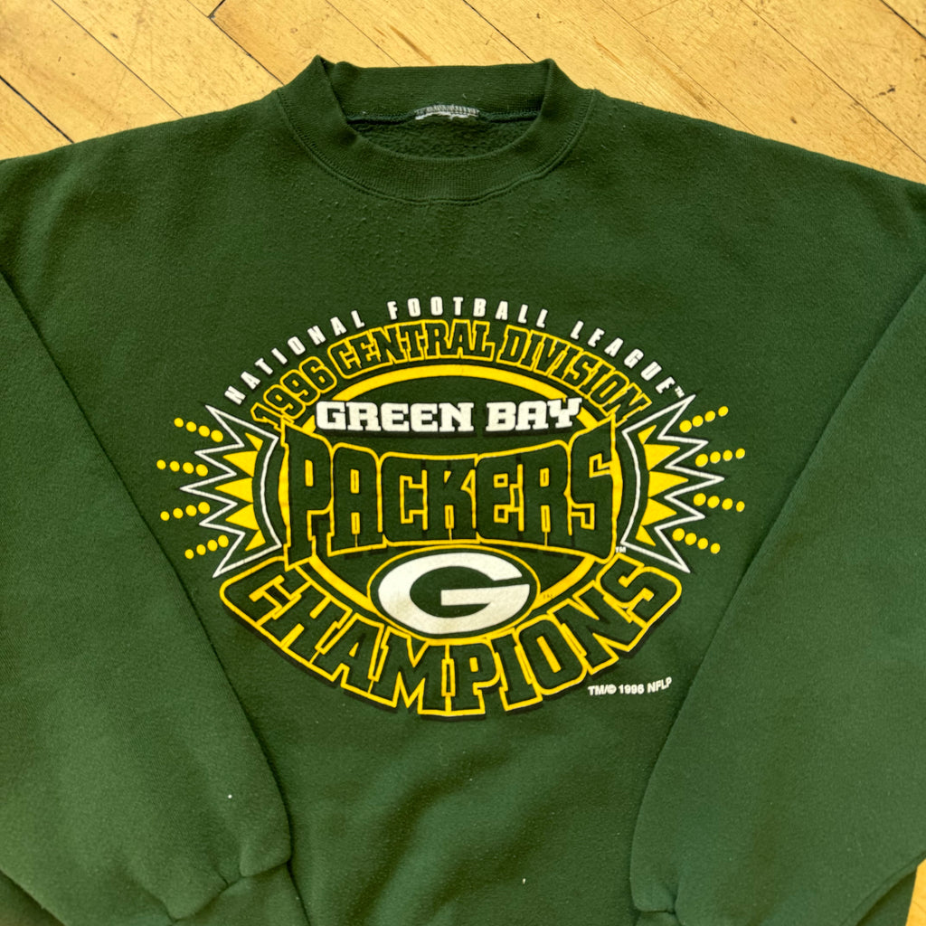 Vintage GreenBay Packers CrewNeck Sz XL