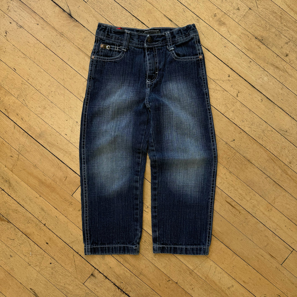 Y2K SouthPole Baggy Denim Jeans Sz YTH 5