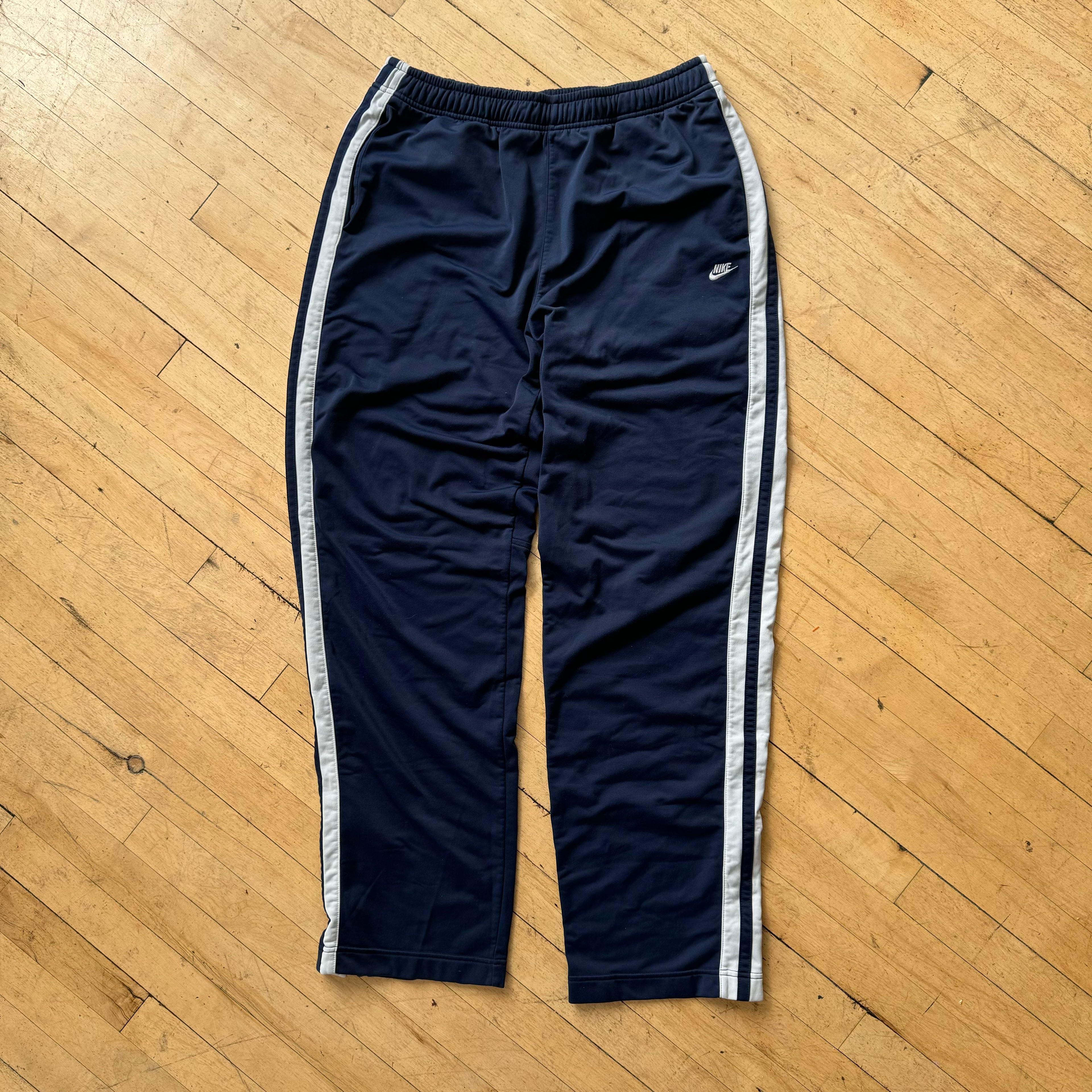 Vintage Navy Stripe Nike Sweatpants Sz XXL