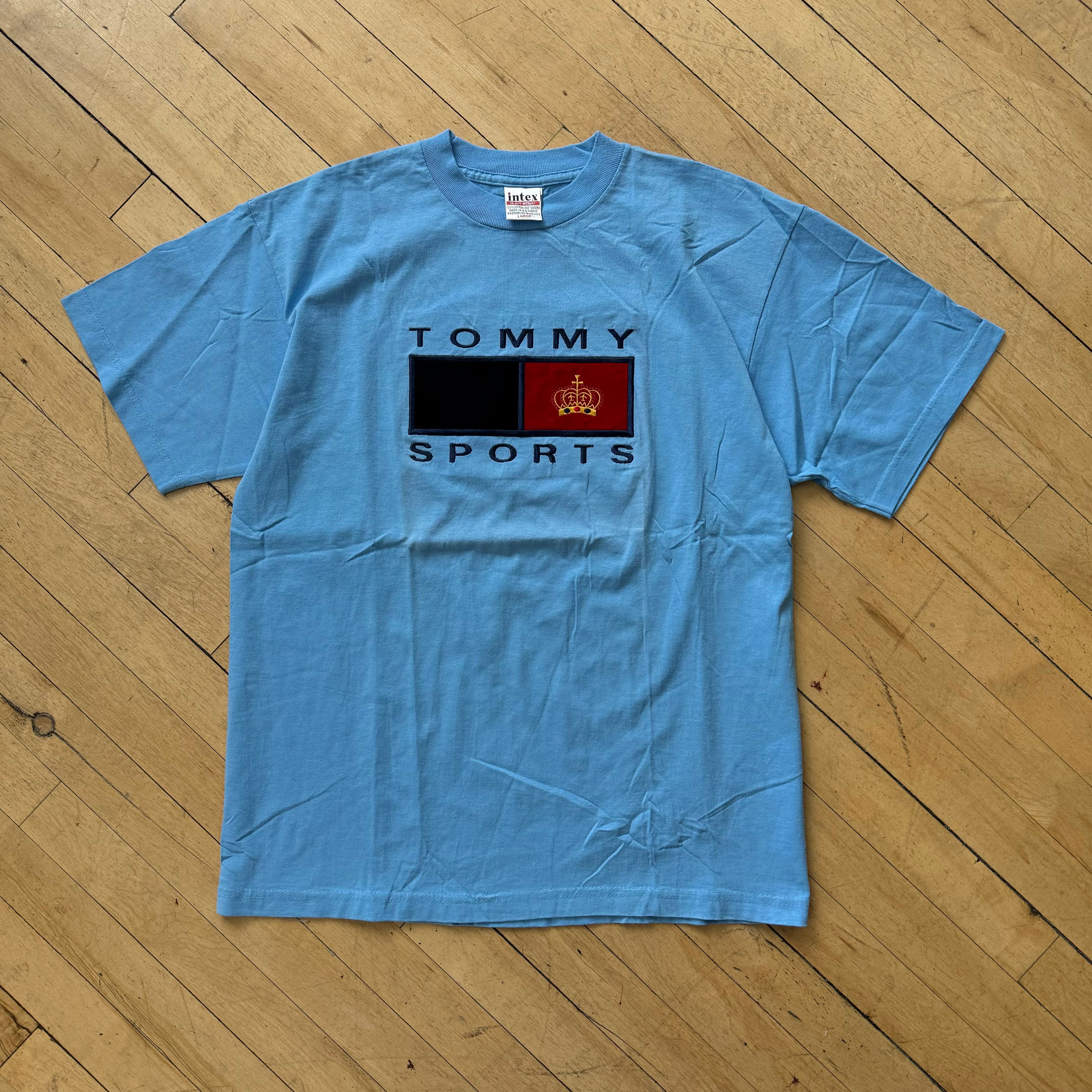 Vintage Bootleg Tommy Sports T-shirt Sz L