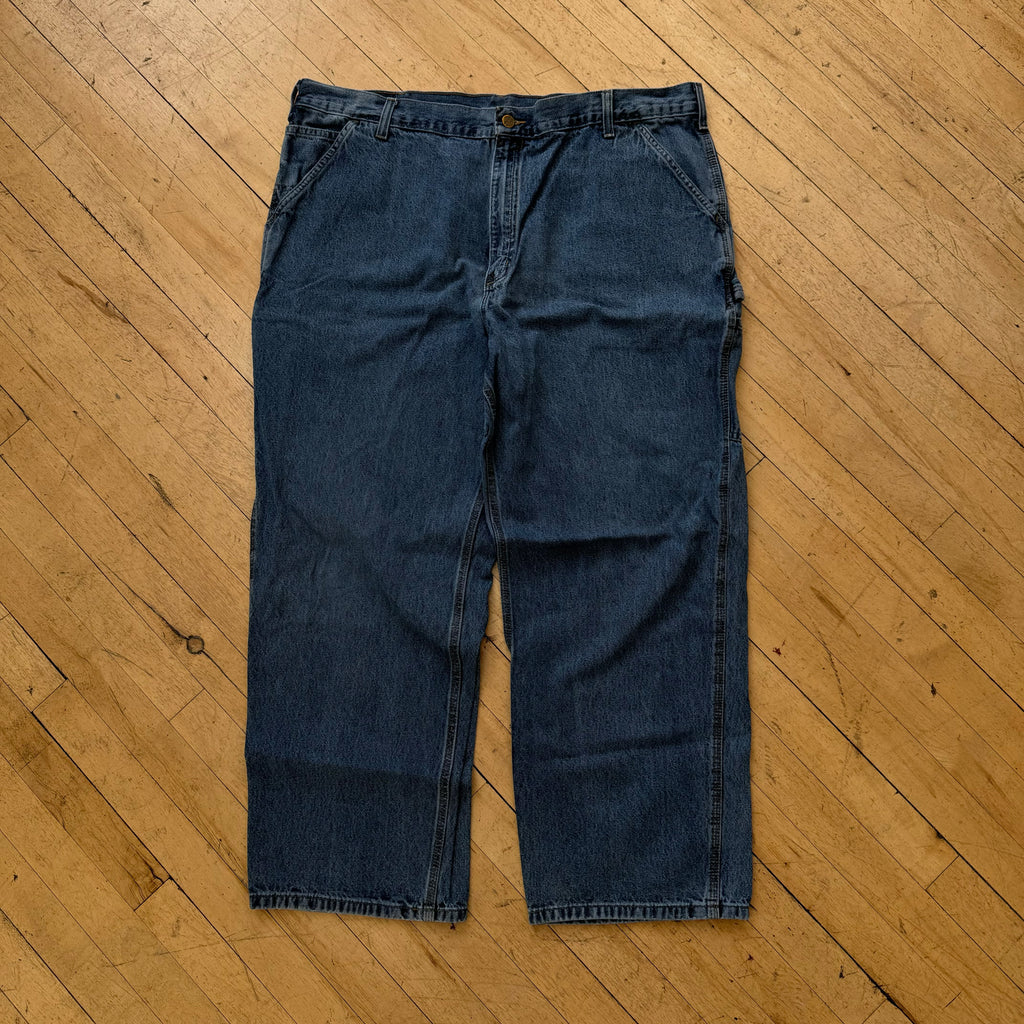 Vintage Carhartt Dark wash Denim Jeans Sz 42x30