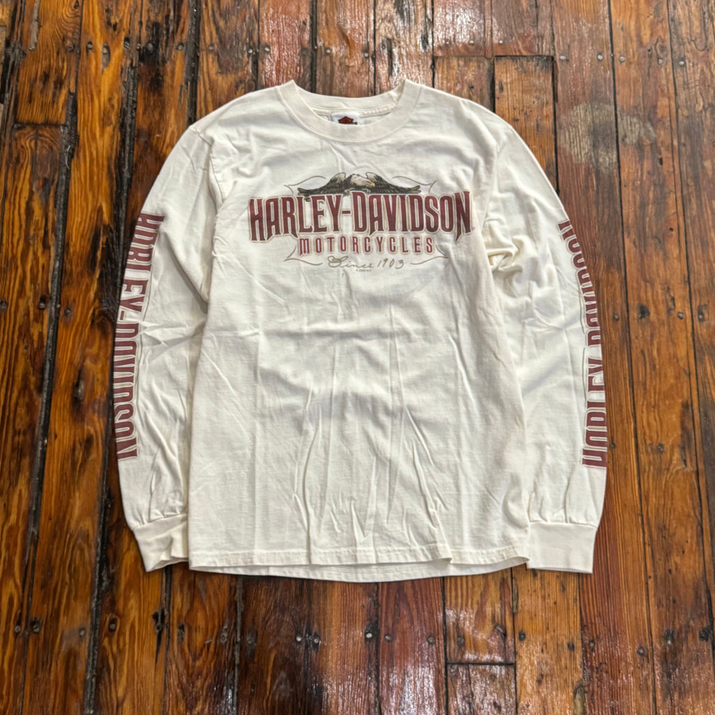 Y2K Harley Davidson Feel the Power T-shirt Sz S