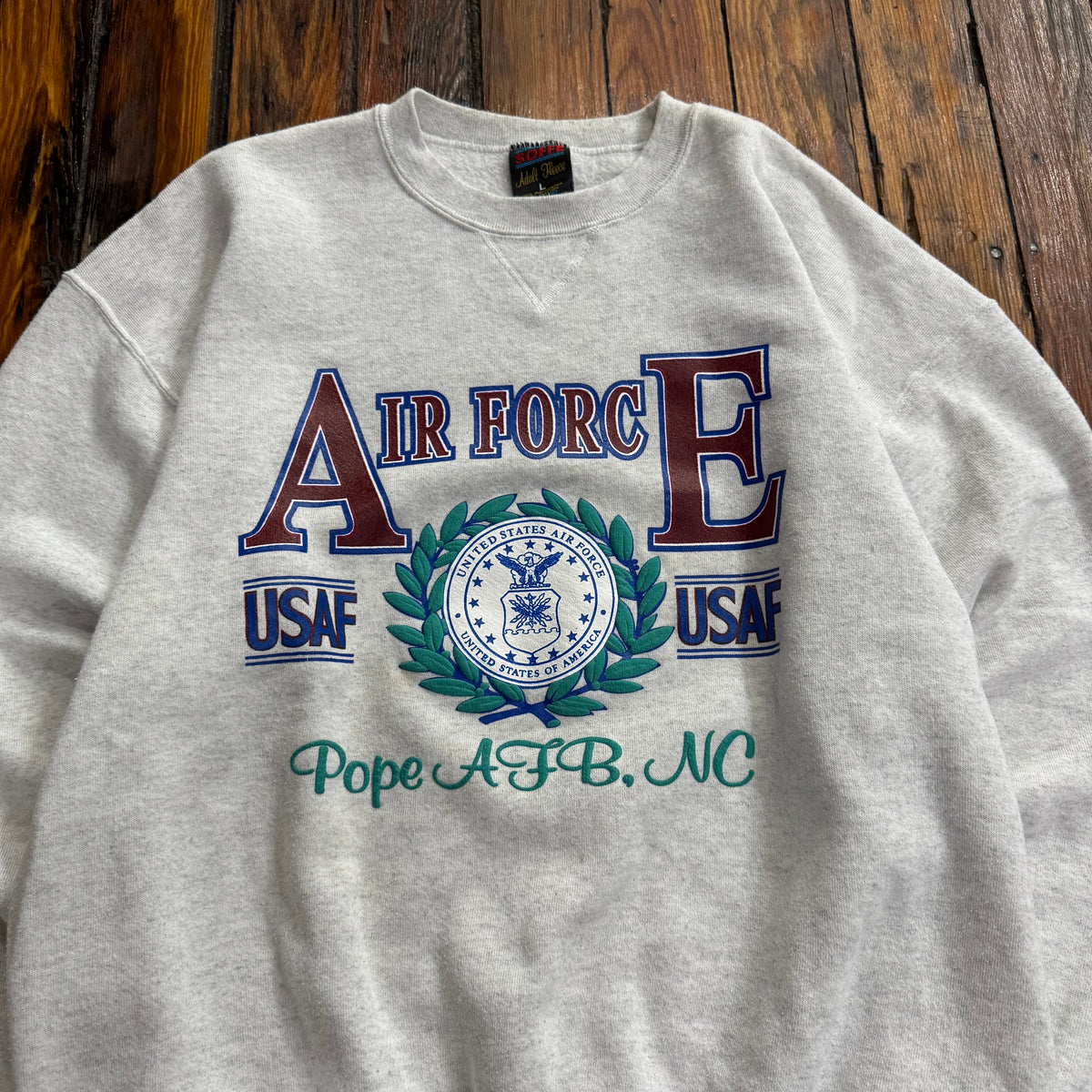 Vintage Air Force Crewneck Sz L