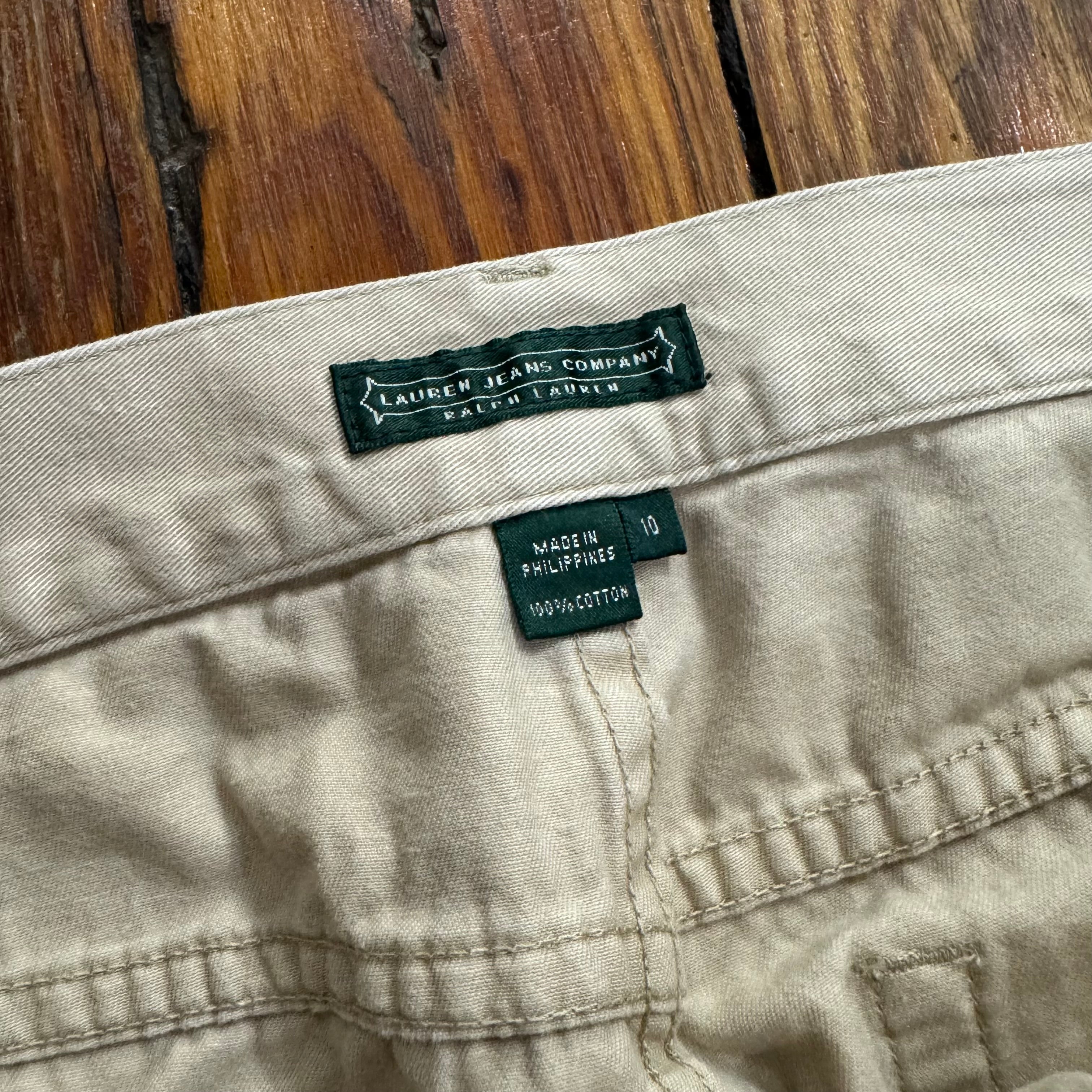 Vintage Polo Ralph Lauren Khaki Pants Sz 10